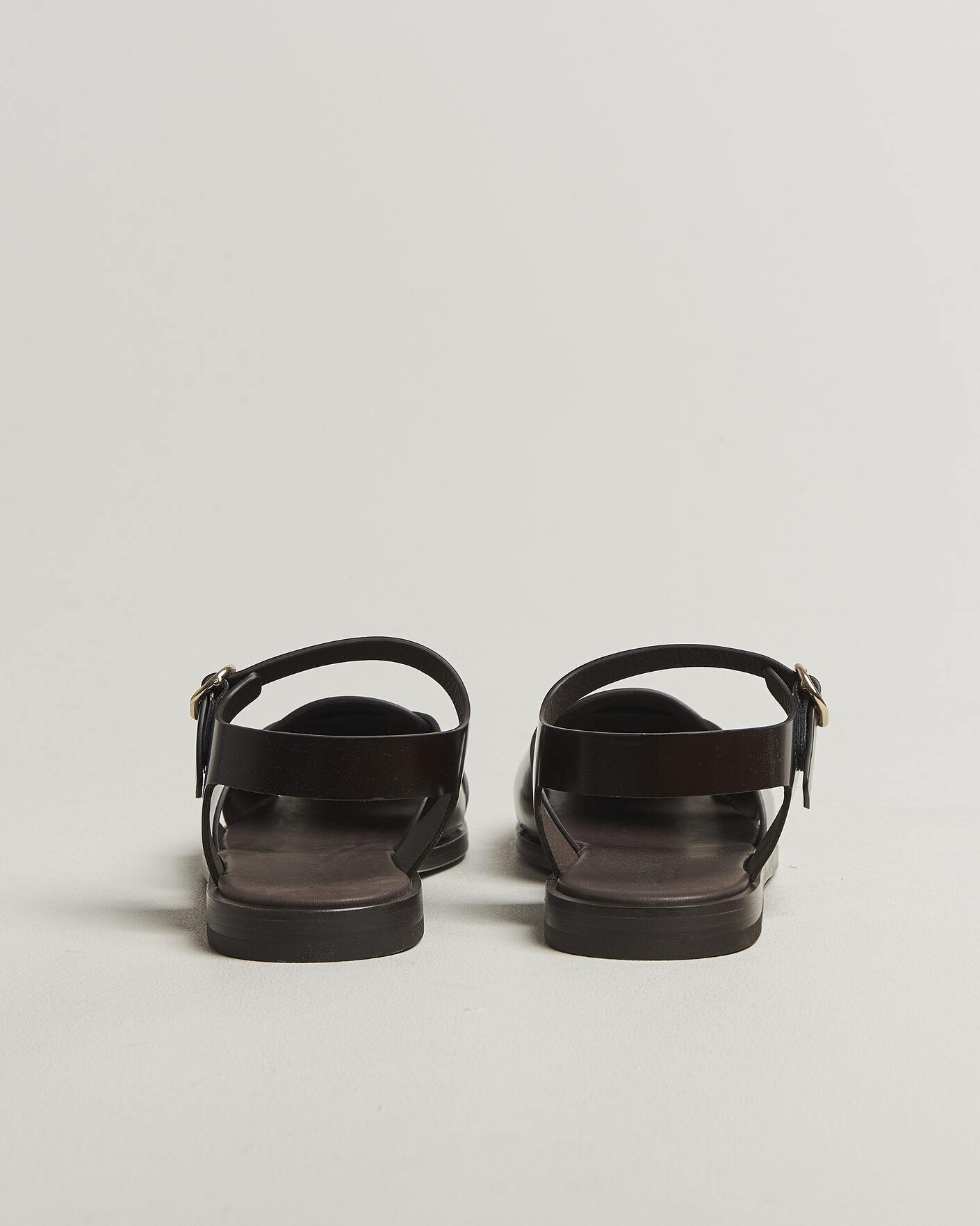 Herre | Sandaler & Hjemmesko | Lardini | Marcel Leather Sandal Dark Brown