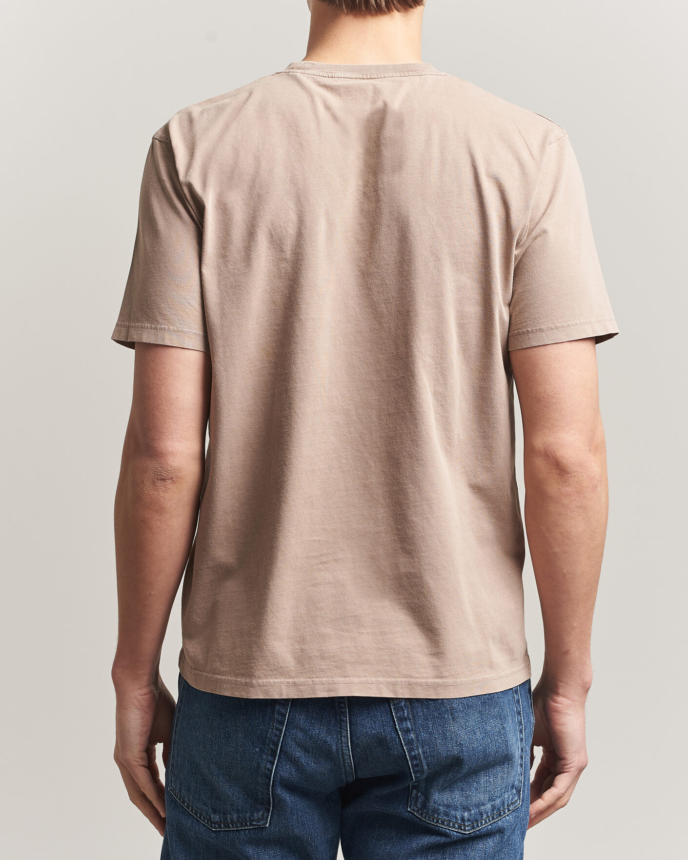 Herre | T-Shirts | Colorful Standard | Classic Organic T-Shirt Faded Khaki