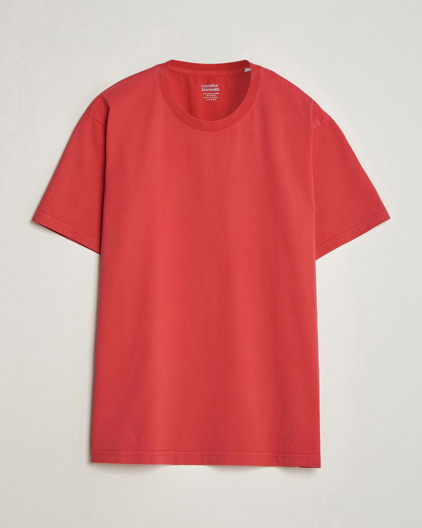 Herre | T-Shirts | Colorful Standard | Classic Organic T-Shirt Faded Red