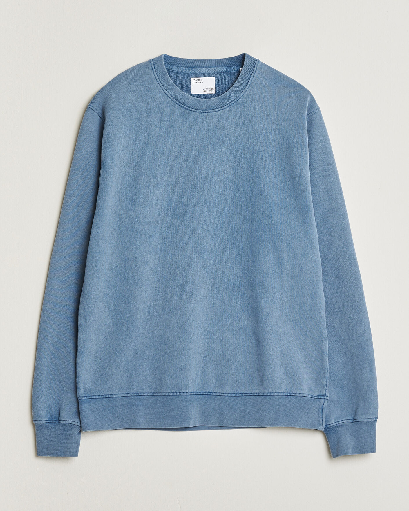 Herre | Trøjer | Colorful Standard | Classic Organic Crew Neck Sweat Faded Indigo