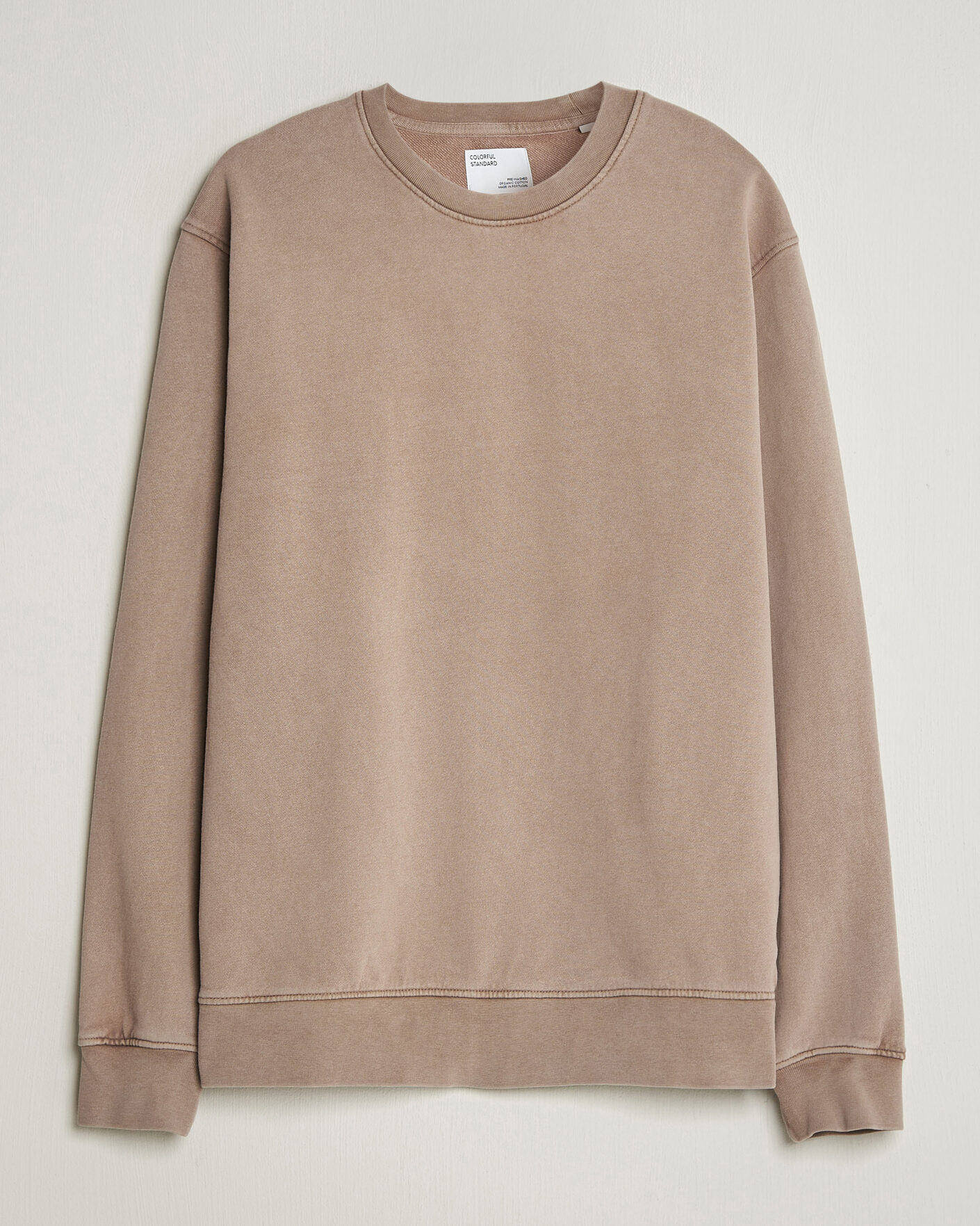 Herre | Trøjer | Colorful Standard | Classic Organic Crew Neck Sweat Faded Khaki