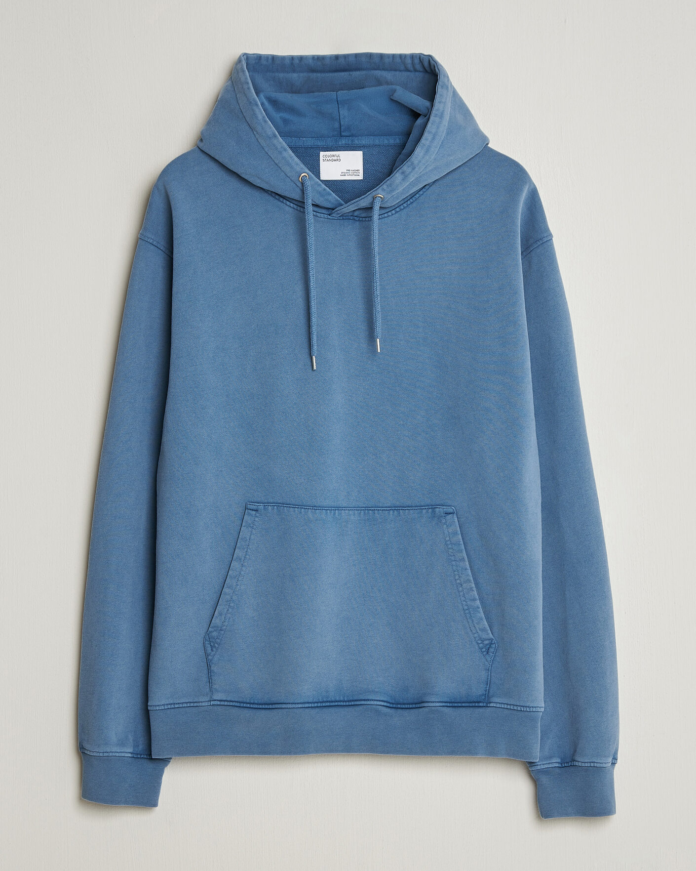 Herre | Trøjer | Colorful Standard | Classic Organic Hood Faded Indigo