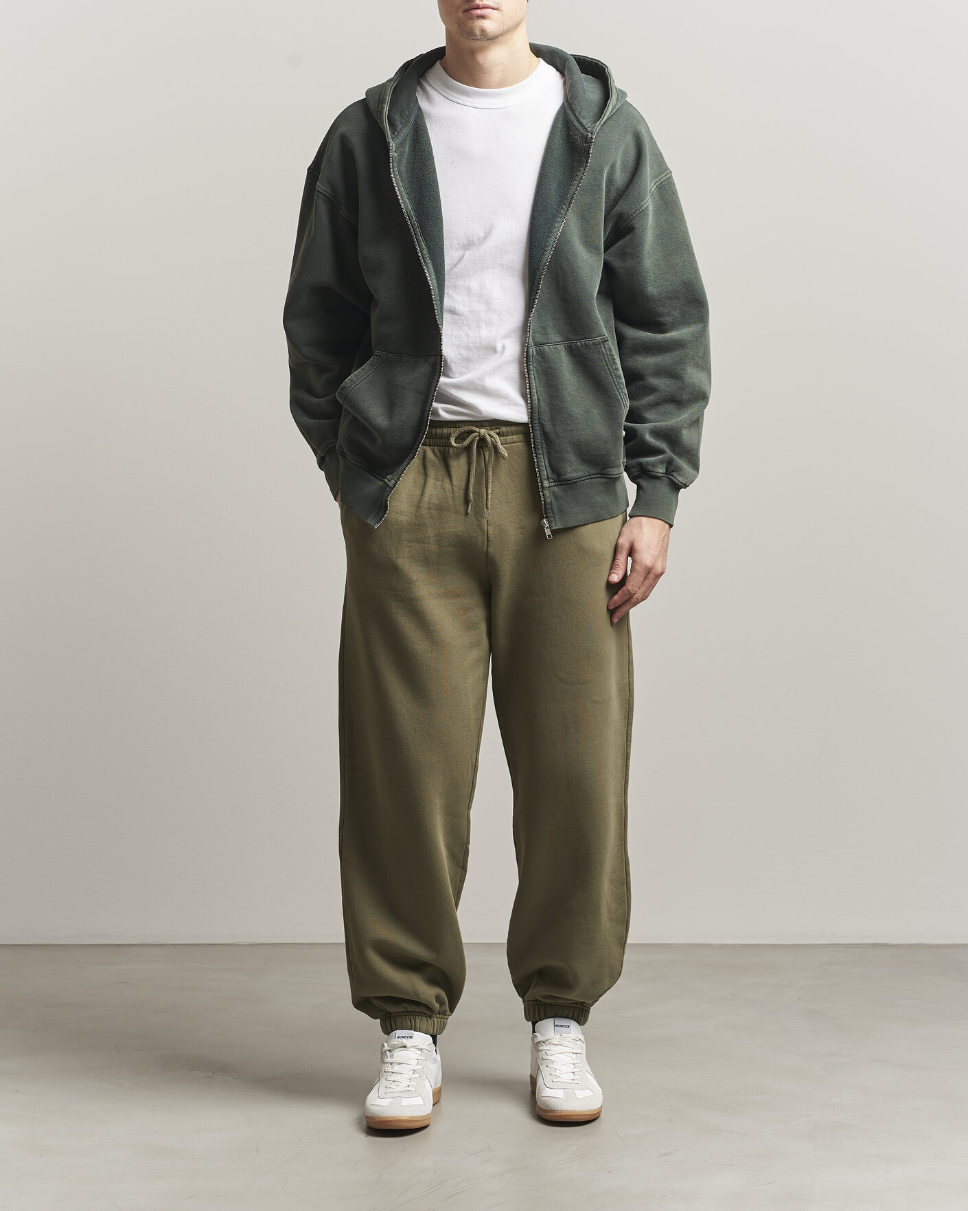 Herre | Bukser | Colorful Standard | Classic Organic Sweatpants Dusty Olive