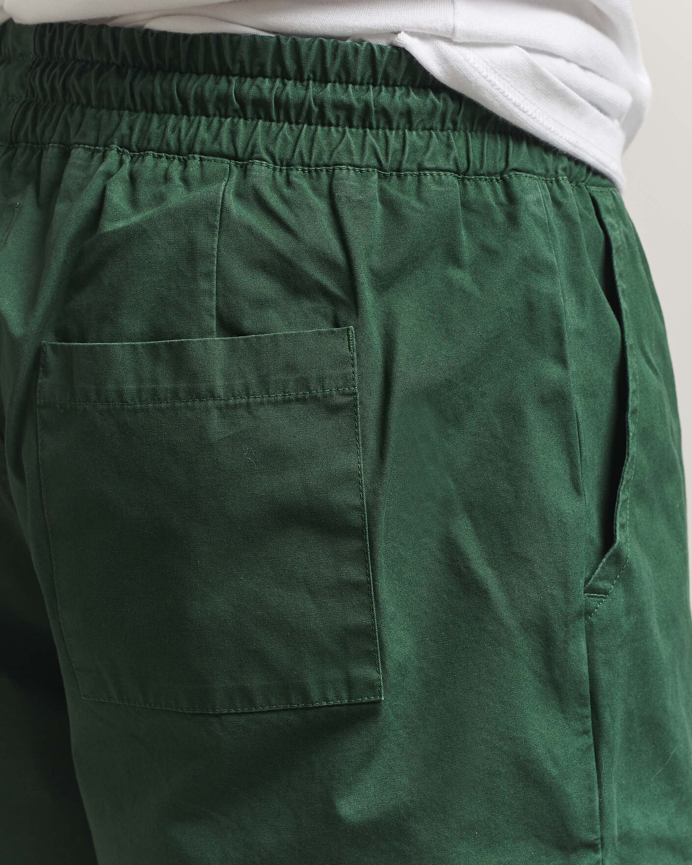 Herre | Shorts | Colorful Standard | Classic Organic Twill Drawstring Shorts Emerald Green