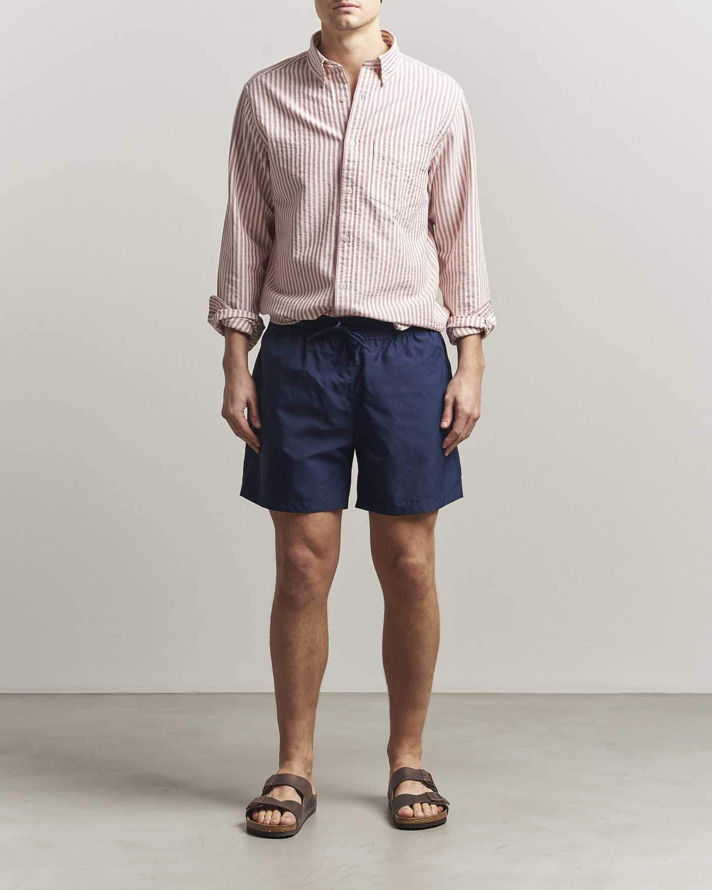 Herre | Badebukser | Colorful Standard | Classic Organic Swim Shorts Marine Blue