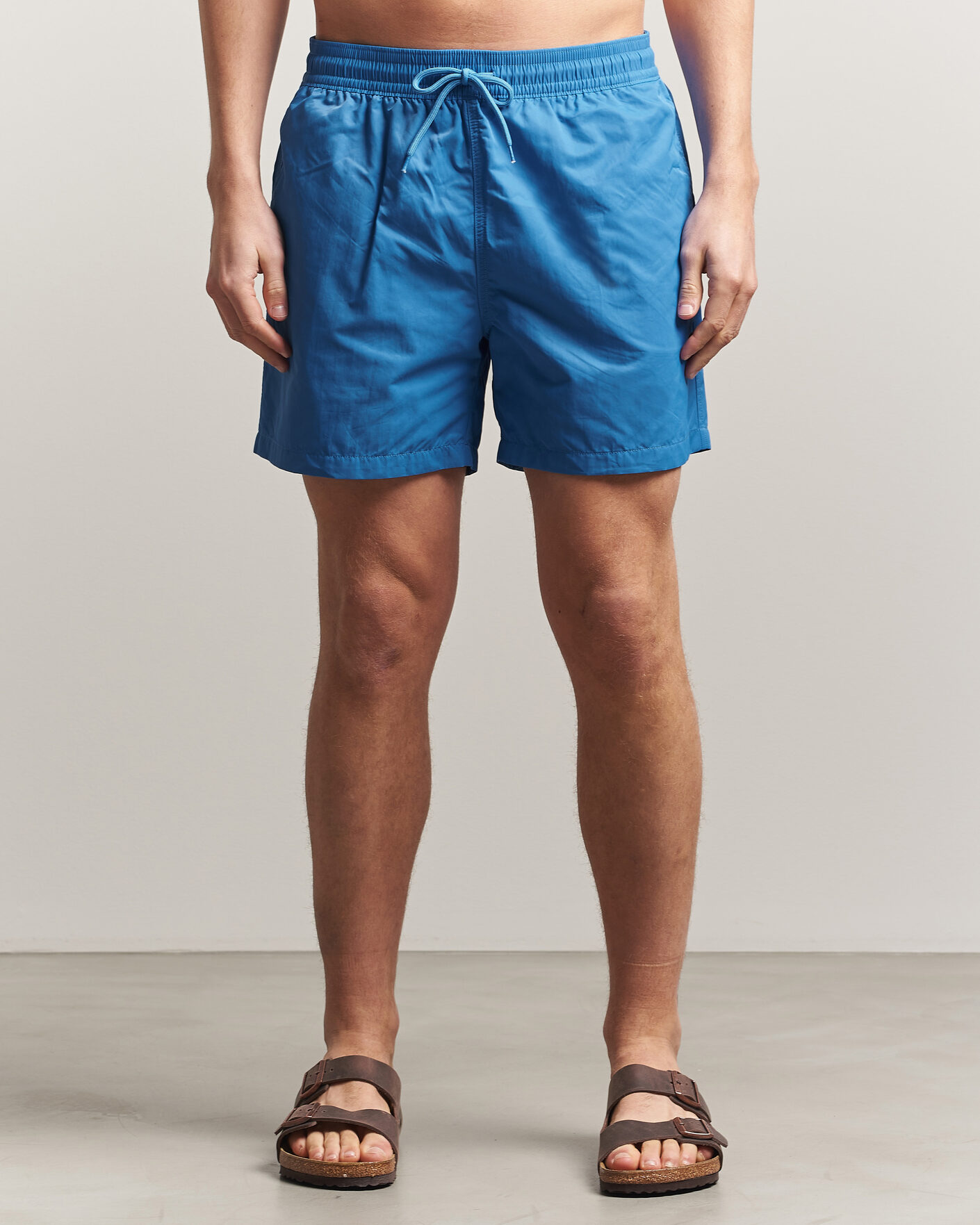 Herre | Badebukser | Colorful Standard | Classic Organic Swim Shorts Pacific Blue