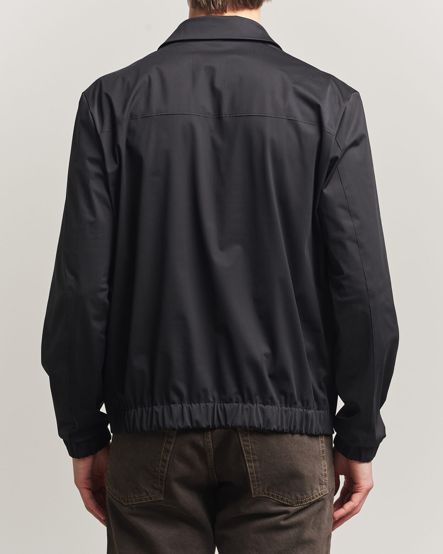 Herre | Jakker | Harris Wharf London | Light Technic Short Jacket Black