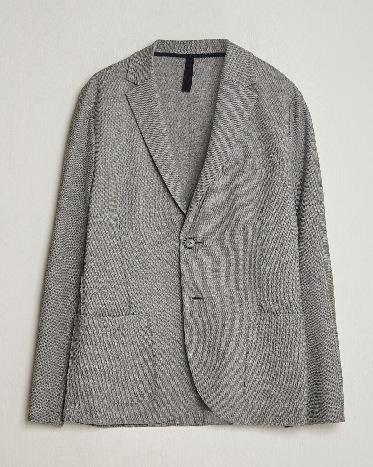 Herre | Blazere & jakker | Harris Wharf London | Loro Piana Honey Comb Blazer Light Grey