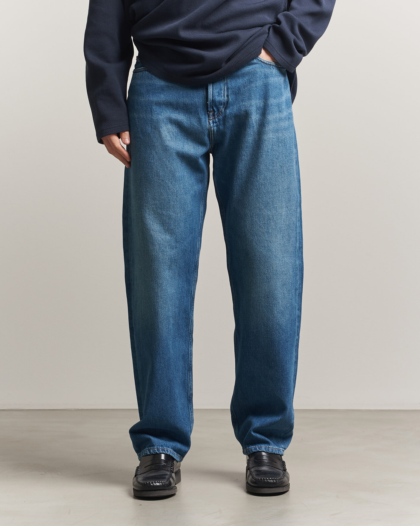 Herre | Bukser | Samsøe Samsøe | Eddie Regular Fit Jeans Fluid Blue