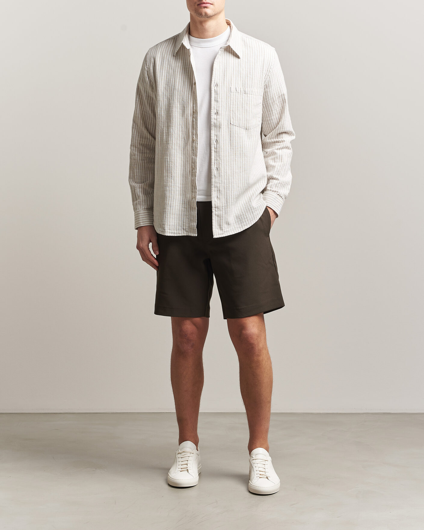 Herre | Shorts | Samsøe Samsøe | Smith Drawstring Shorts Black Olive