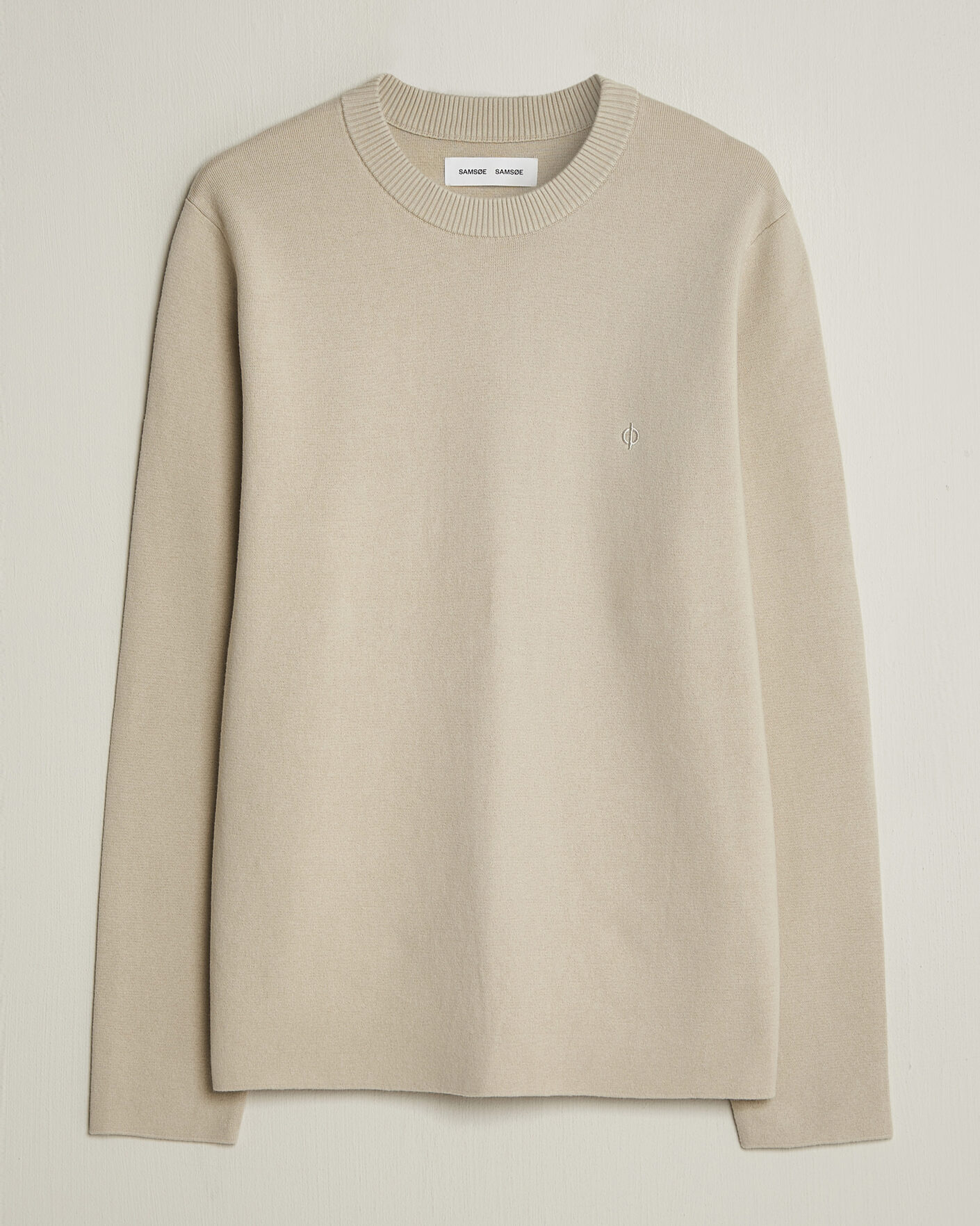 Herre | Trøjer | Samsøe Samsøe | Niklas Crew Neck Sweater Moonstruck