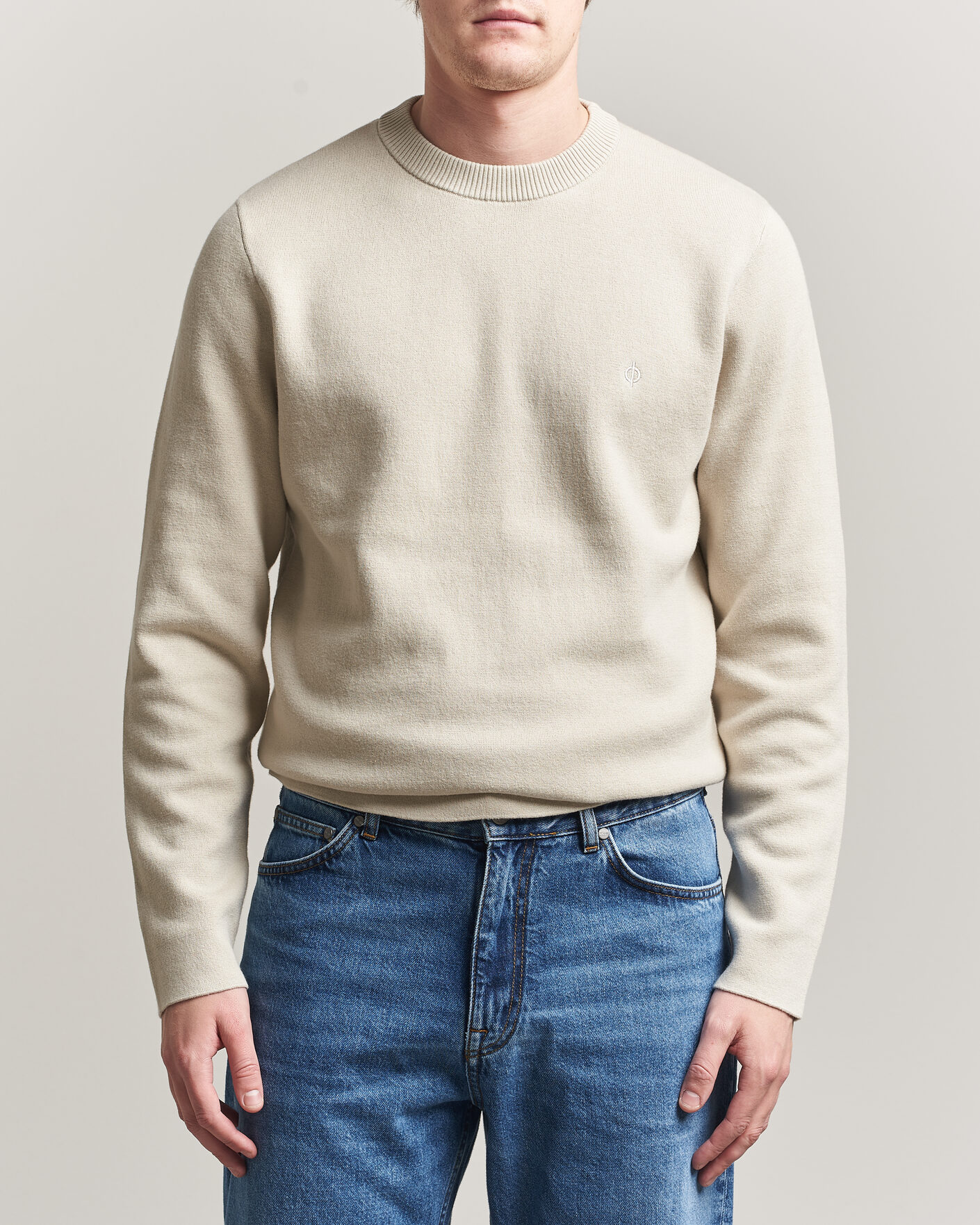 Herre | Trøjer | Samsøe Samsøe | Niklas Crew Neck Sweater Moonstruck
