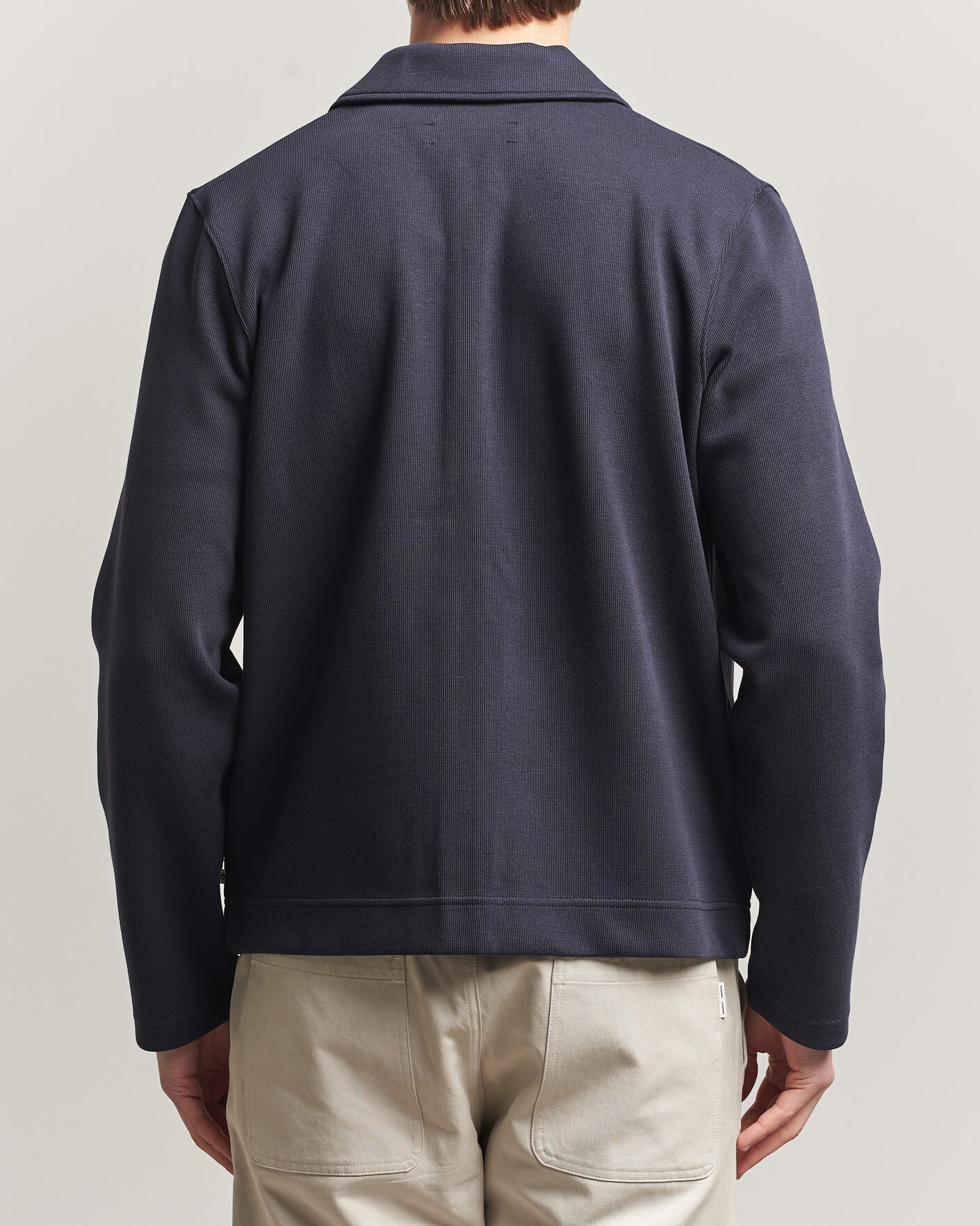 Herre | Trøjer | Samsøe Samsøe | Hannes Full Zip Salute Navy