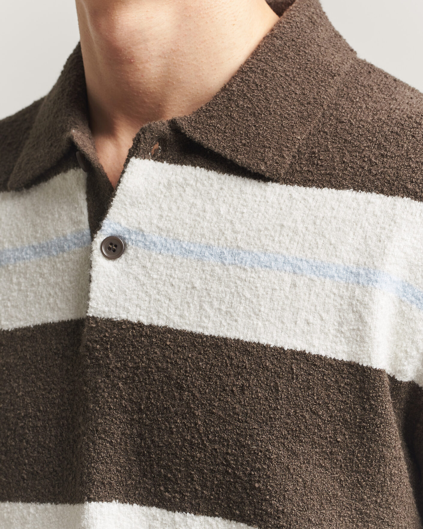 Herre | Trøjer | Samsøe Samsøe | Nino Knitted Polo Black Olive/White