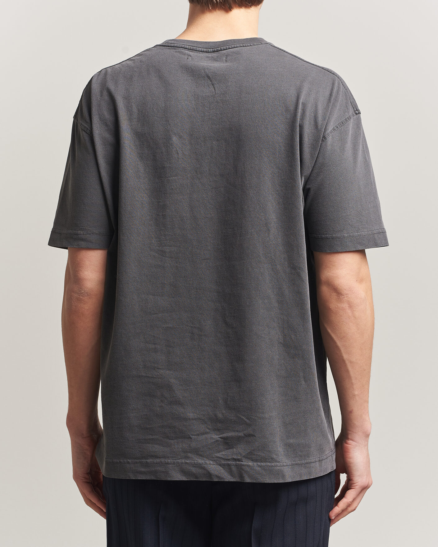 Herre | T-Shirts | Samsøe Samsøe | Joel Washed Organic Cotton T-Shirt Black