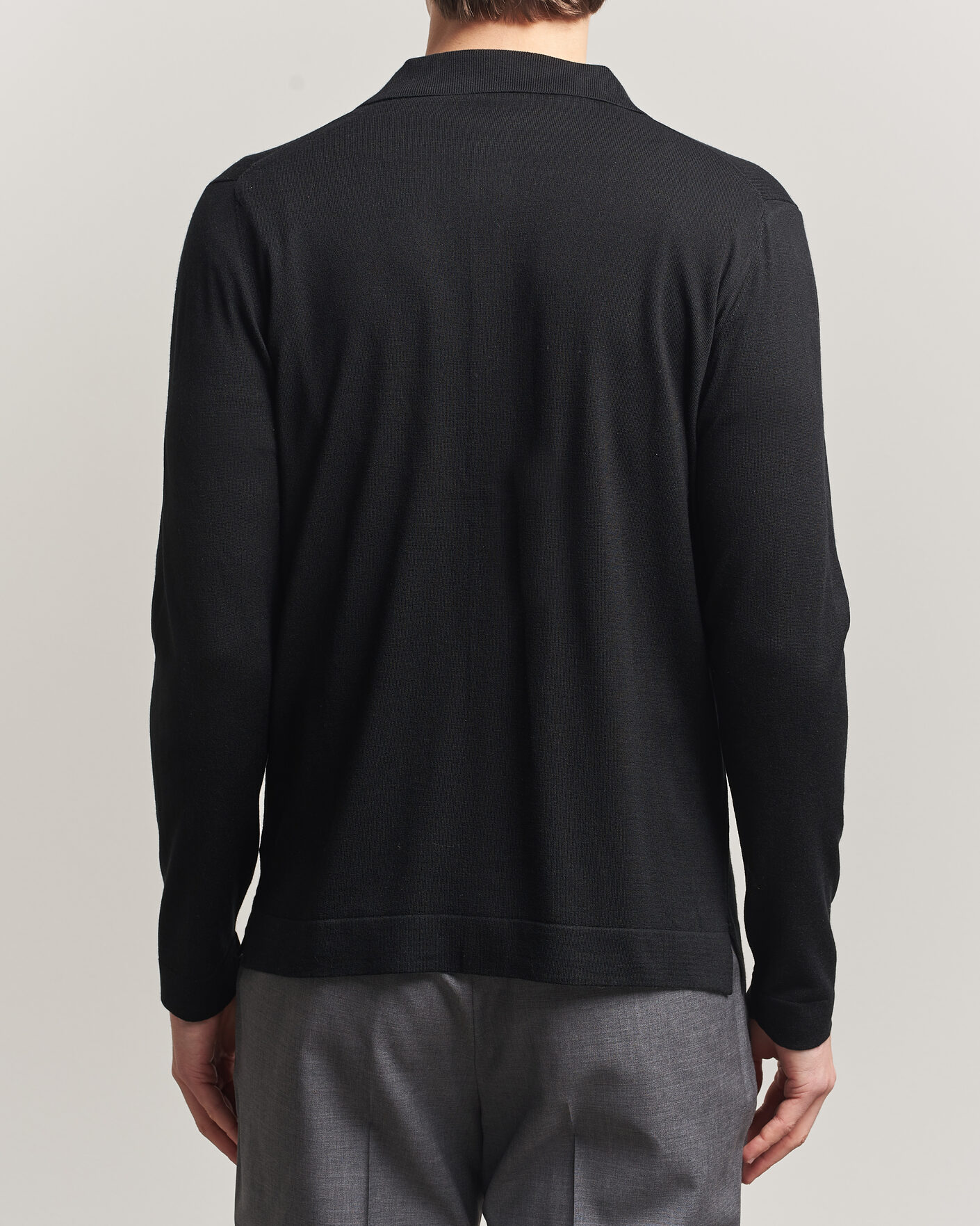 Herre | Trøjer | Stenströms | Silk/Cashmere Cardigan Black