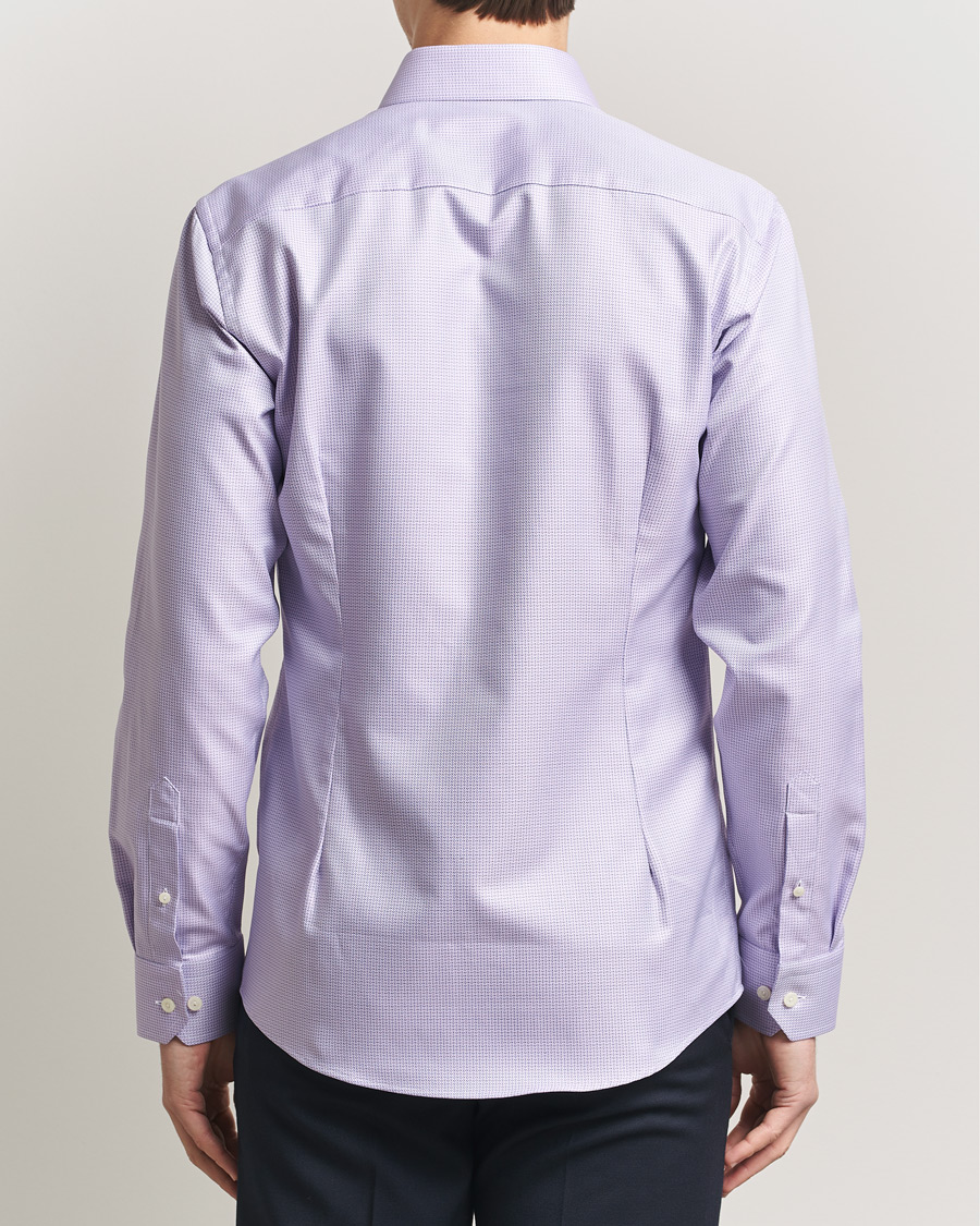 Herre | Skjorter | Eton | Slim Fit Signature Twill Structured Shirt Light Purple