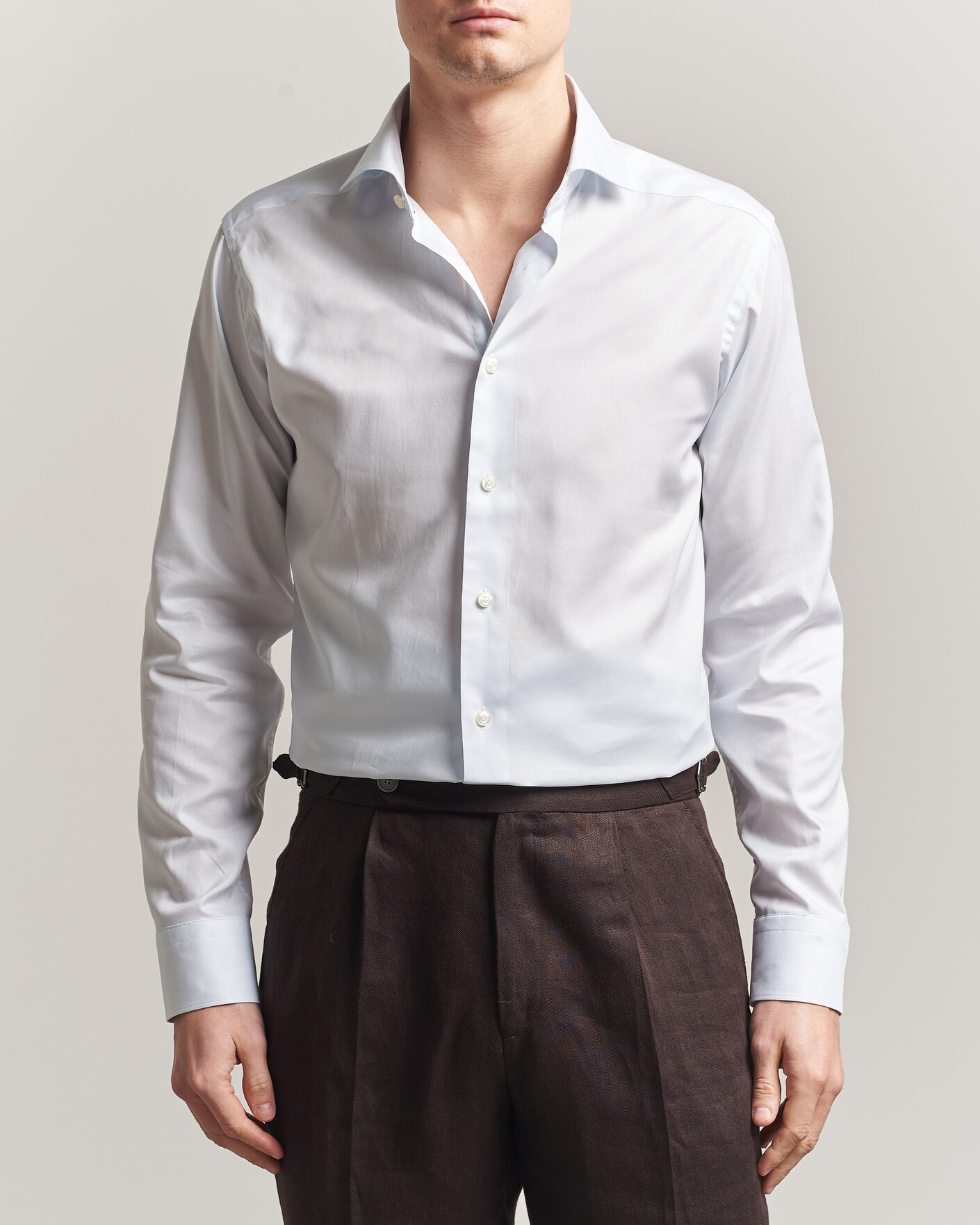Herre | Skjorter | Eton | Slim Fit Signature Oxford Shirt Light Blue
