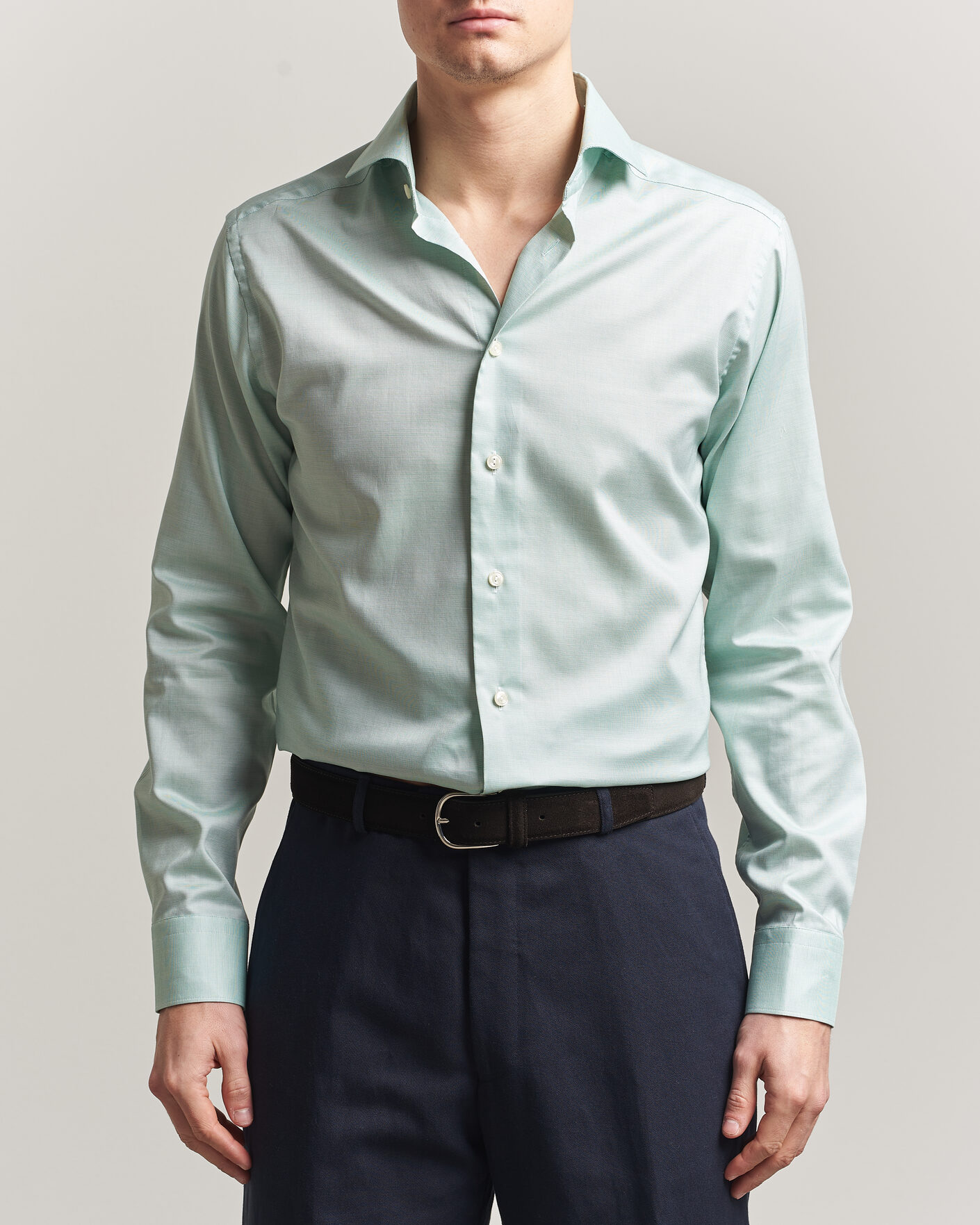 Herre | Skjorter | Eton | Slim Fit Signature Oxford Shirt Mid Green