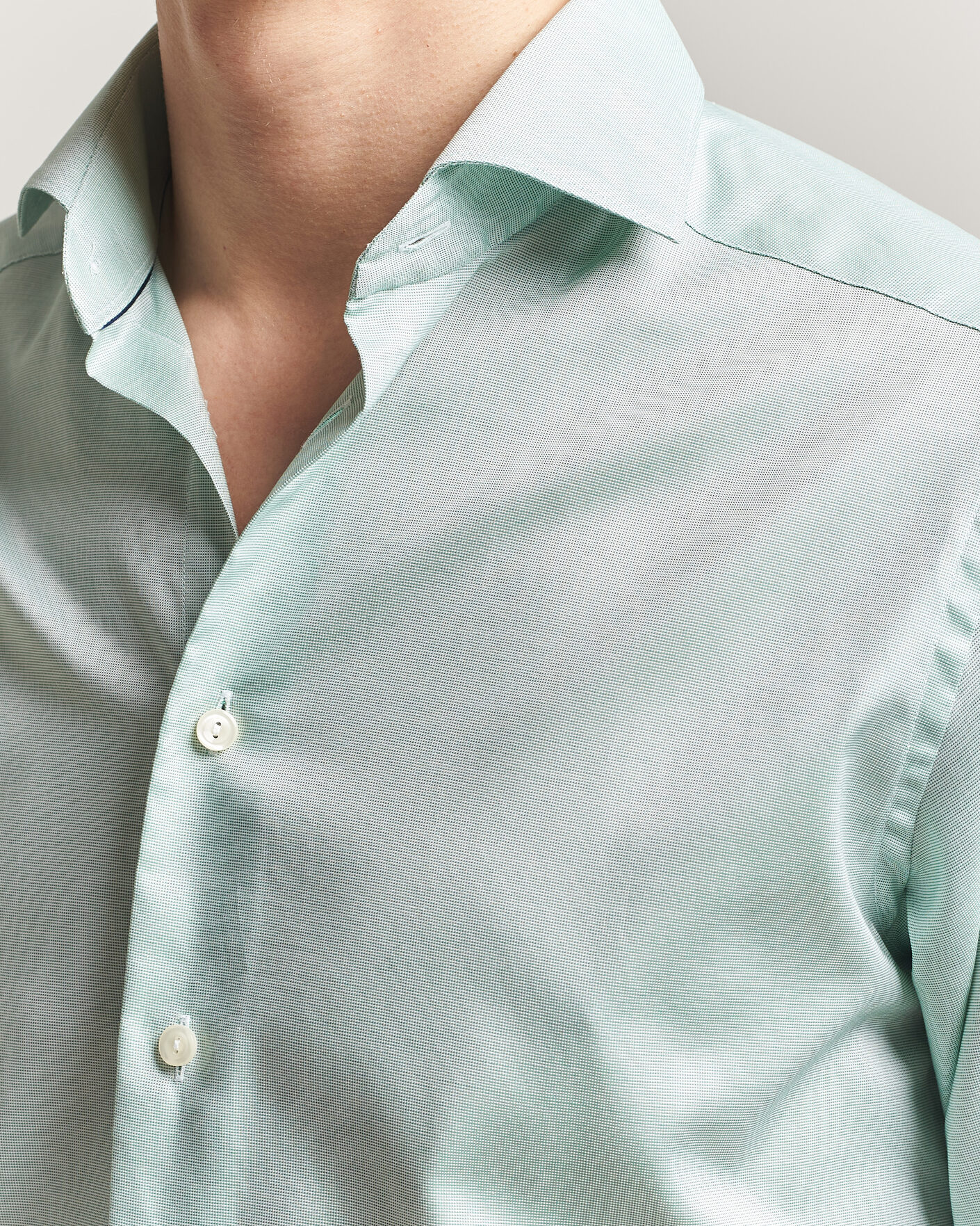 Herre | Skjorter | Eton | Slim Fit Signature Oxford Shirt Mid Green