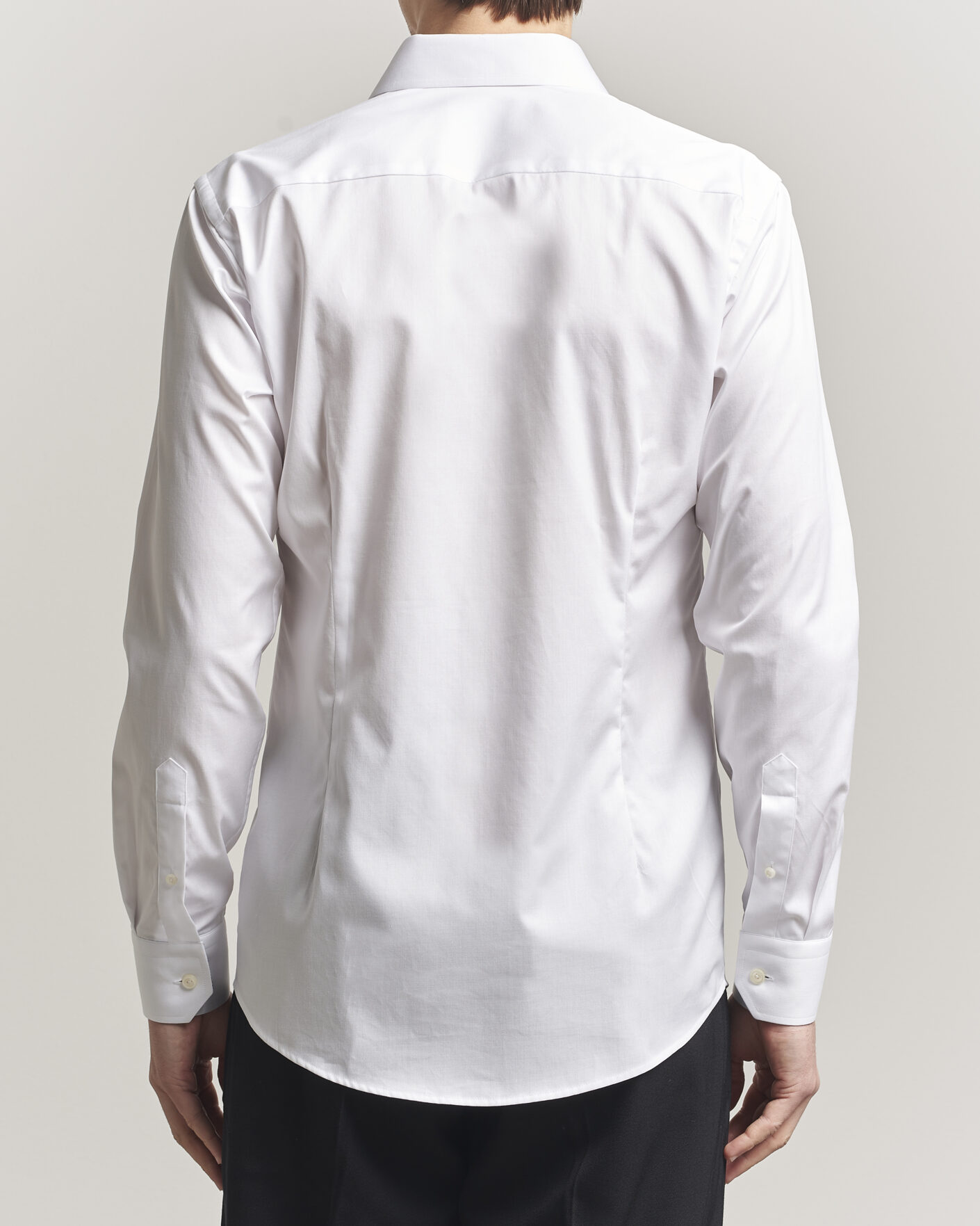 Herre | Skjorter | Eton | Slim Fit Signature Twill Contrast Shirt White