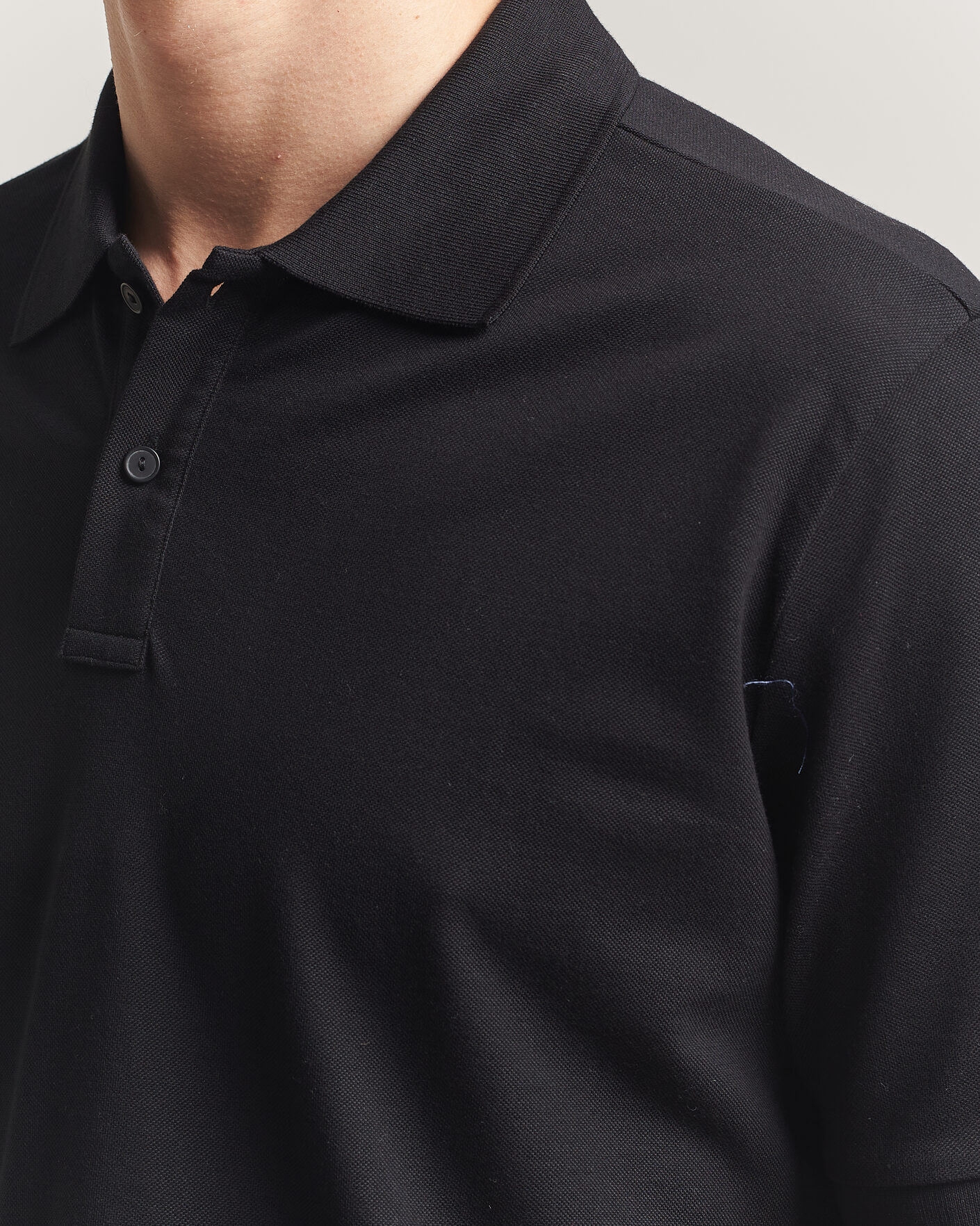 Herre | Polotrøjer | Eton | Pima Pique Polo Black