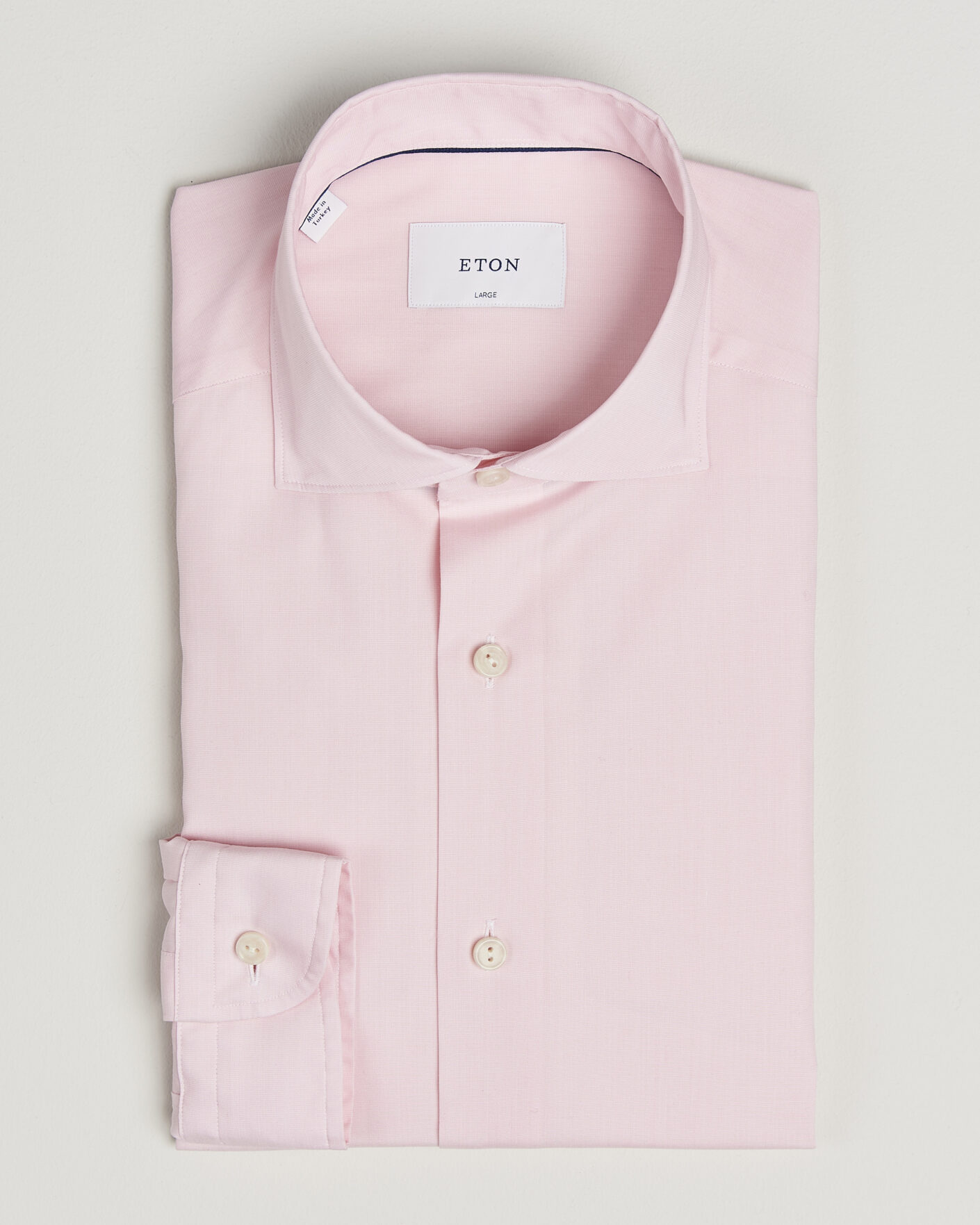Herre | Skjorter | Eton | Casual Fit Breeze Poplin Shirt Pink