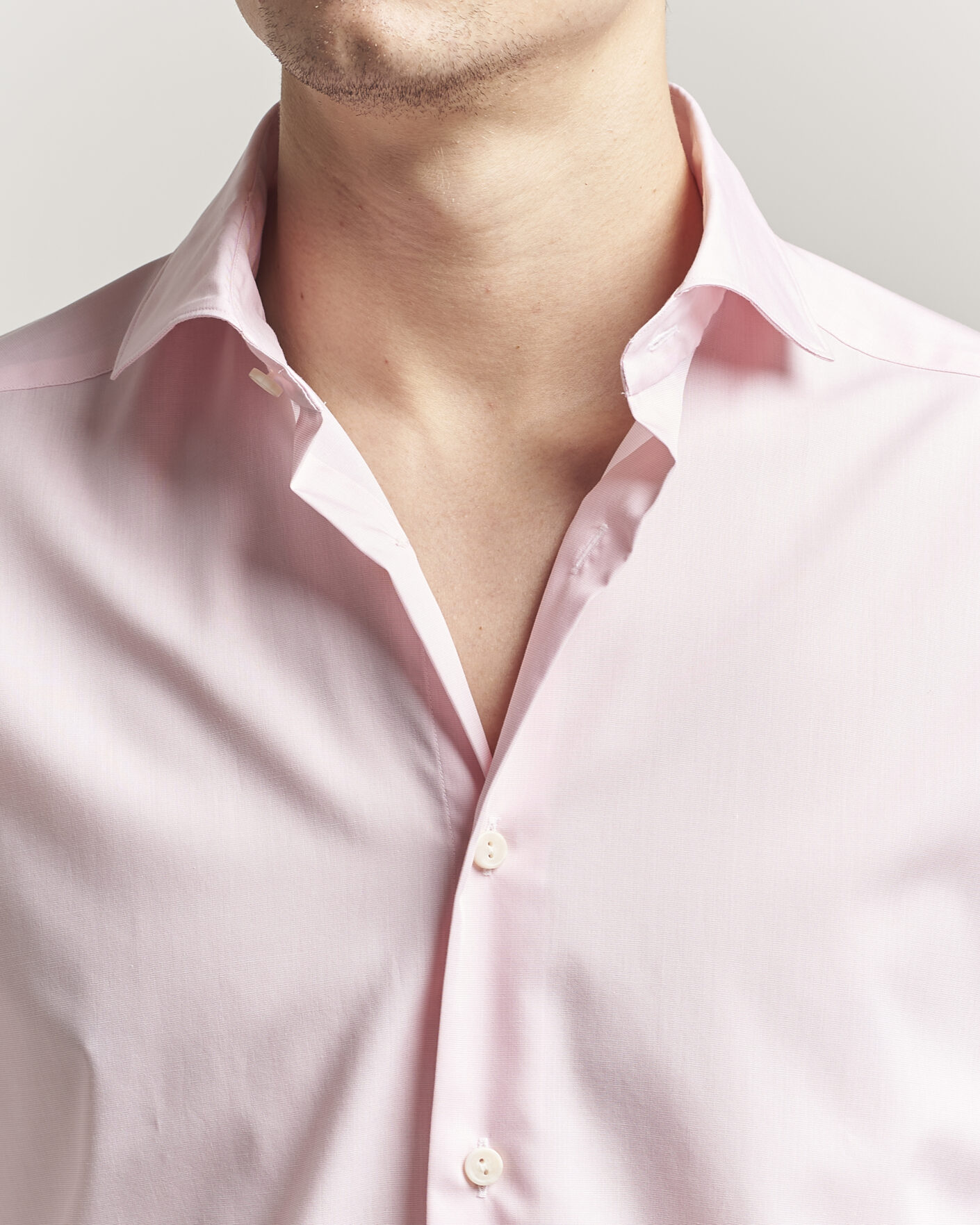Herre | Skjorter | Eton | Casual Fit Breeze Poplin Shirt Pink