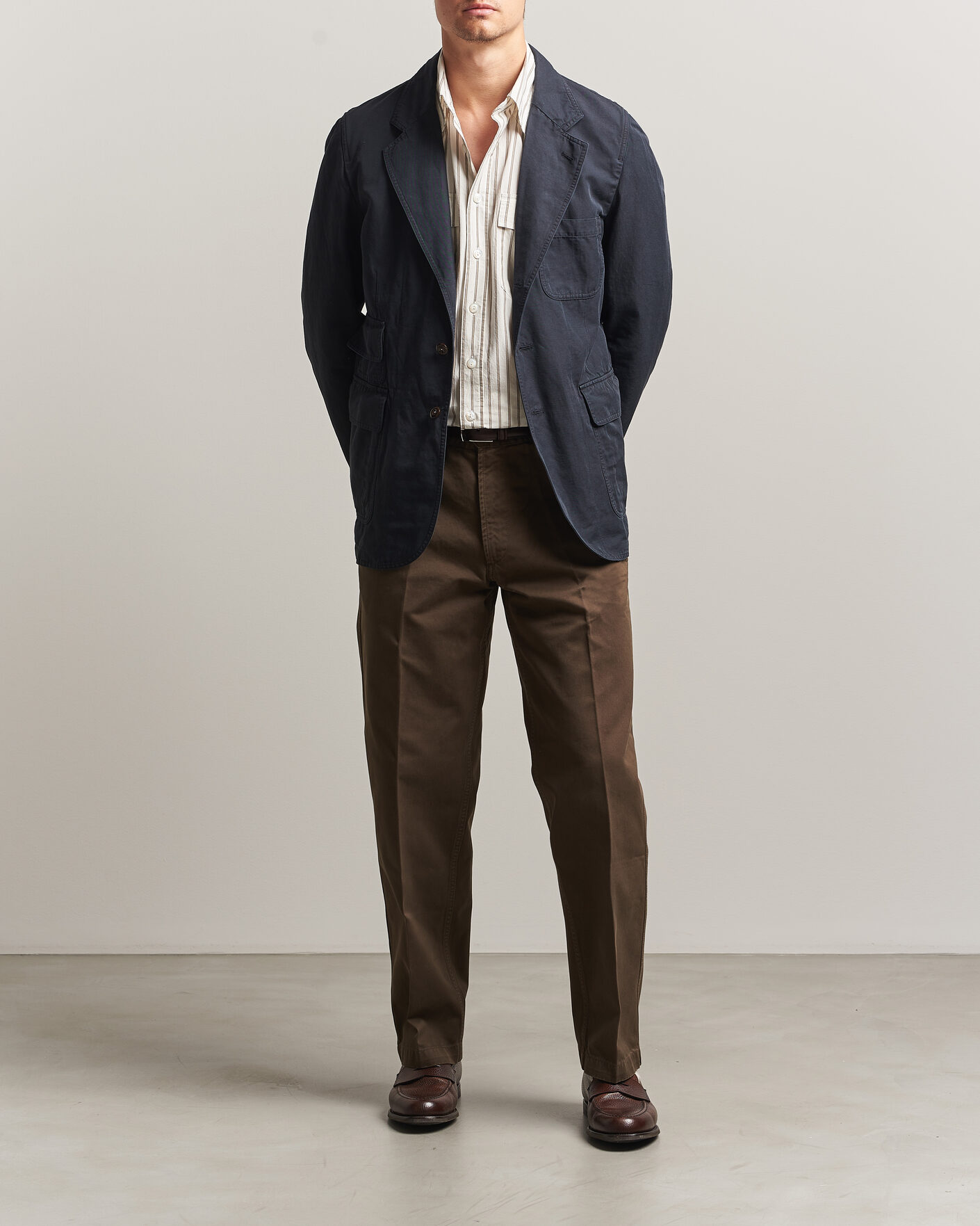 Herre | Blazere & jakker | Drake's | MKIV Clean Twill Games Blazer Navy