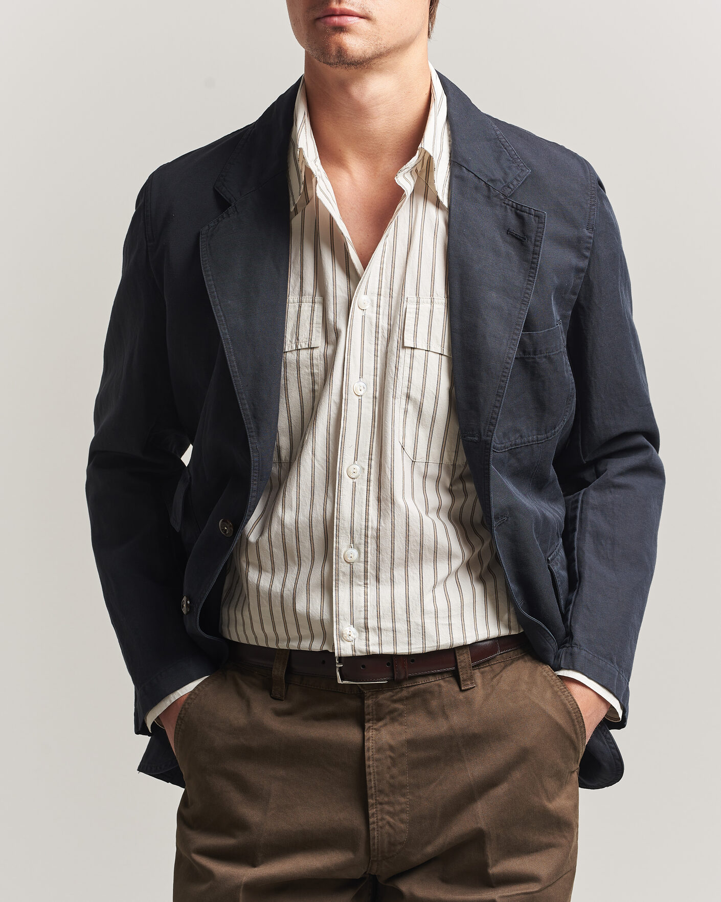 Herre | Blazere & jakker | Drake's | MKIV Clean Twill Games Blazer Navy