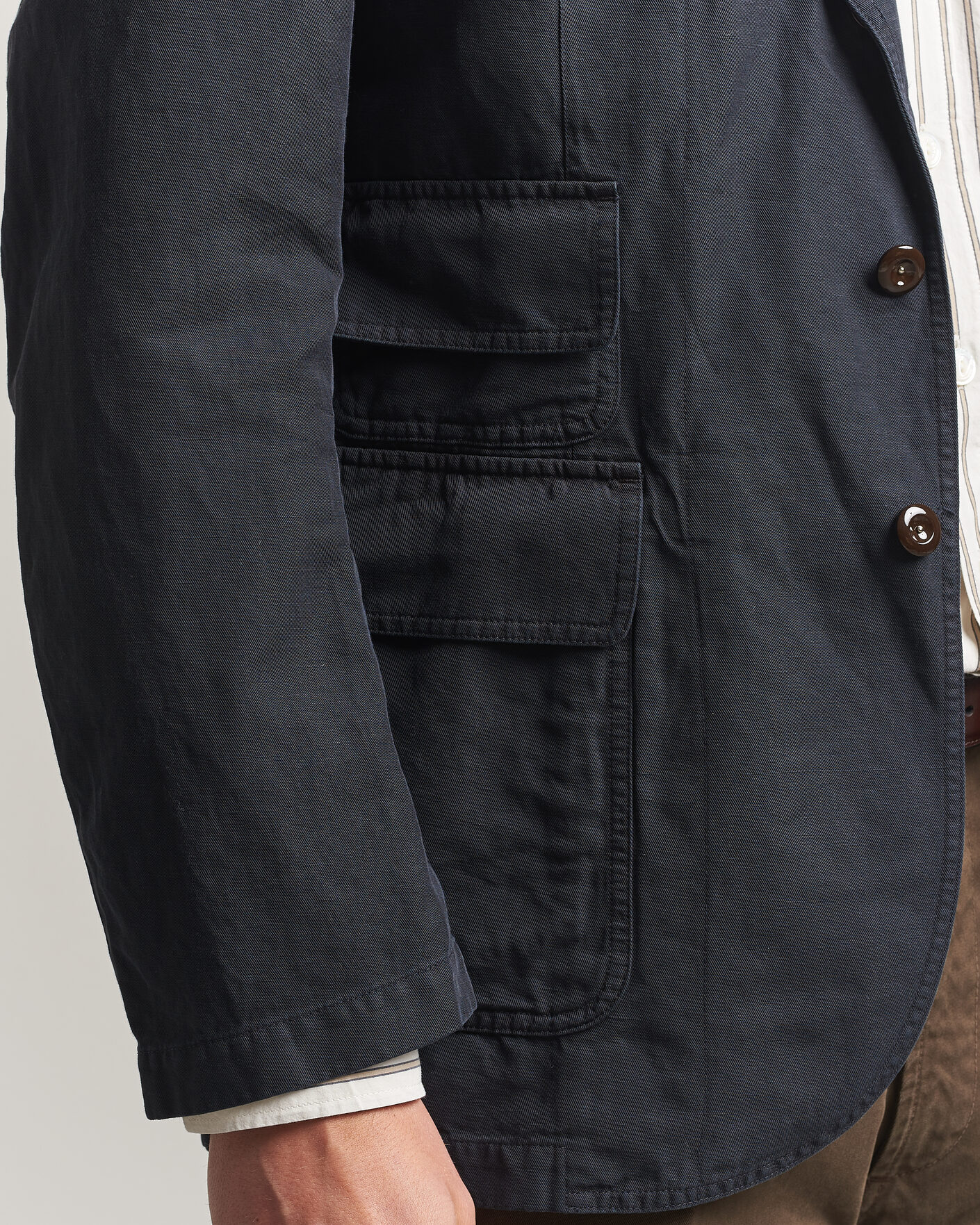 Herre | Blazere & jakker | Drake's | MKIV Clean Twill Games Blazer Navy