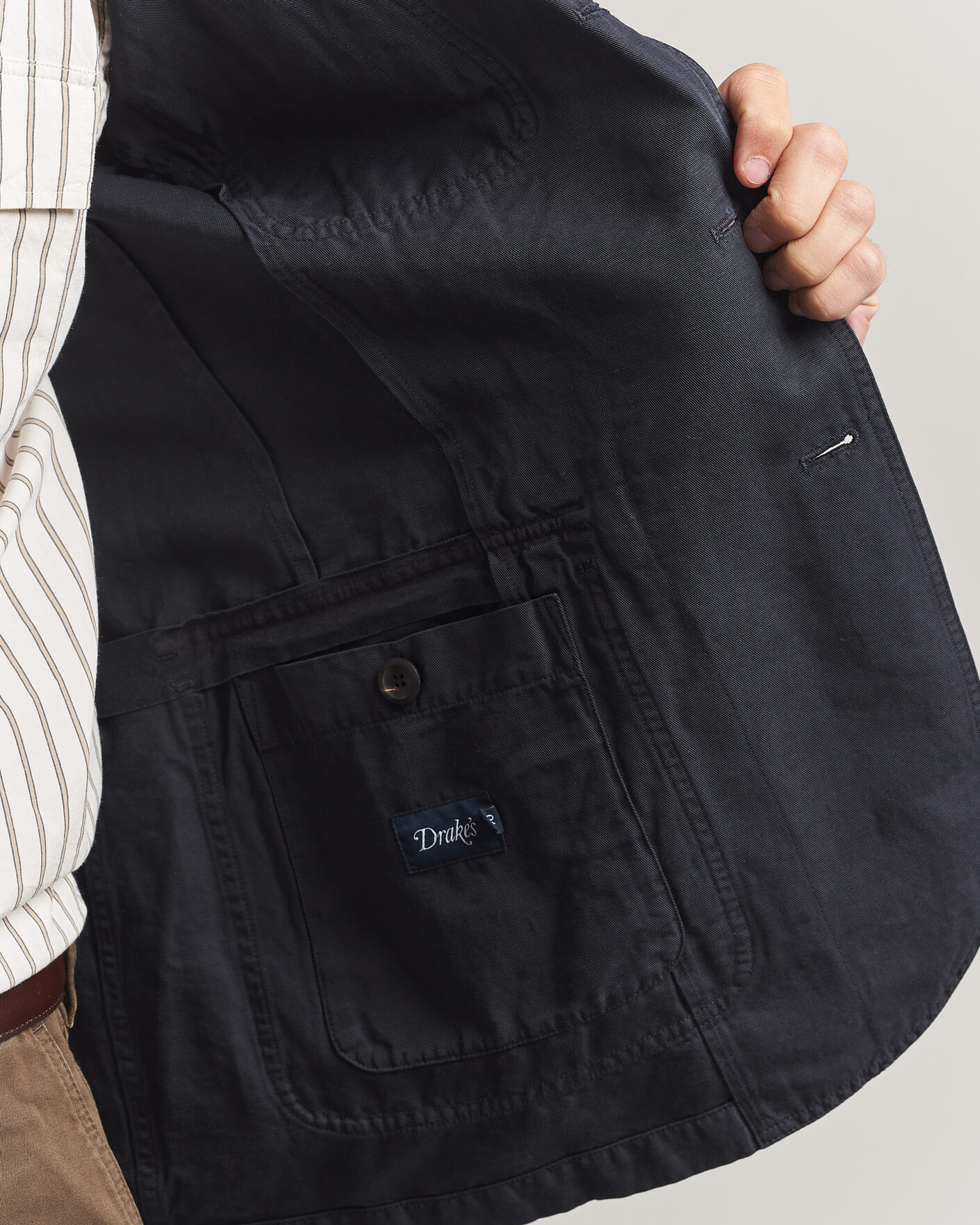 Herre | Blazere & jakker | Drake's | MKIV Clean Twill Games Blazer Navy