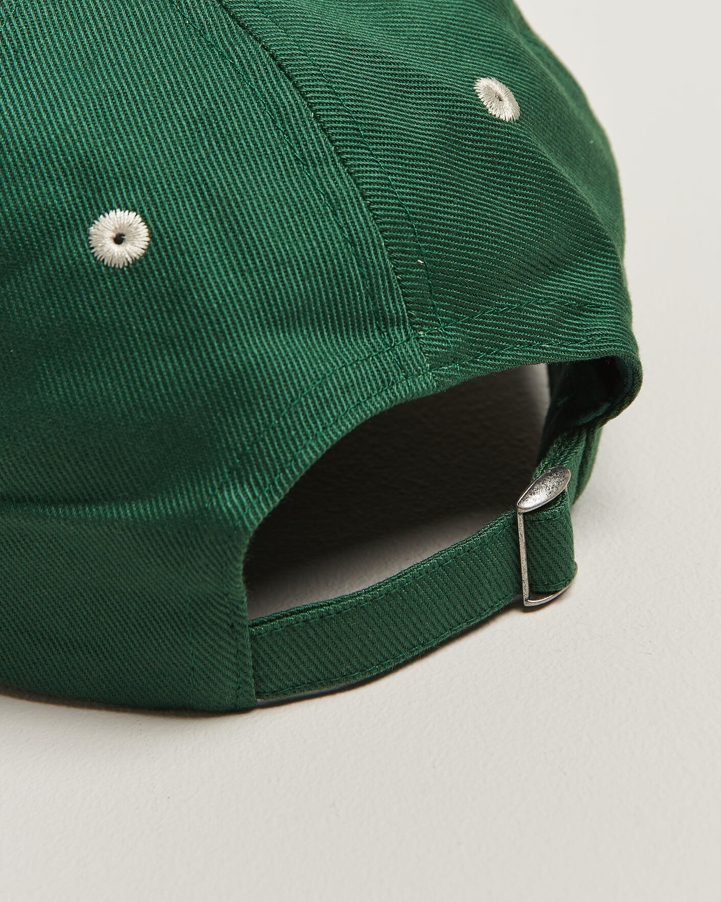 Herre | Hatte & kasketter | Drake's | Charivari Twill Baseball Cap Green/Ecru