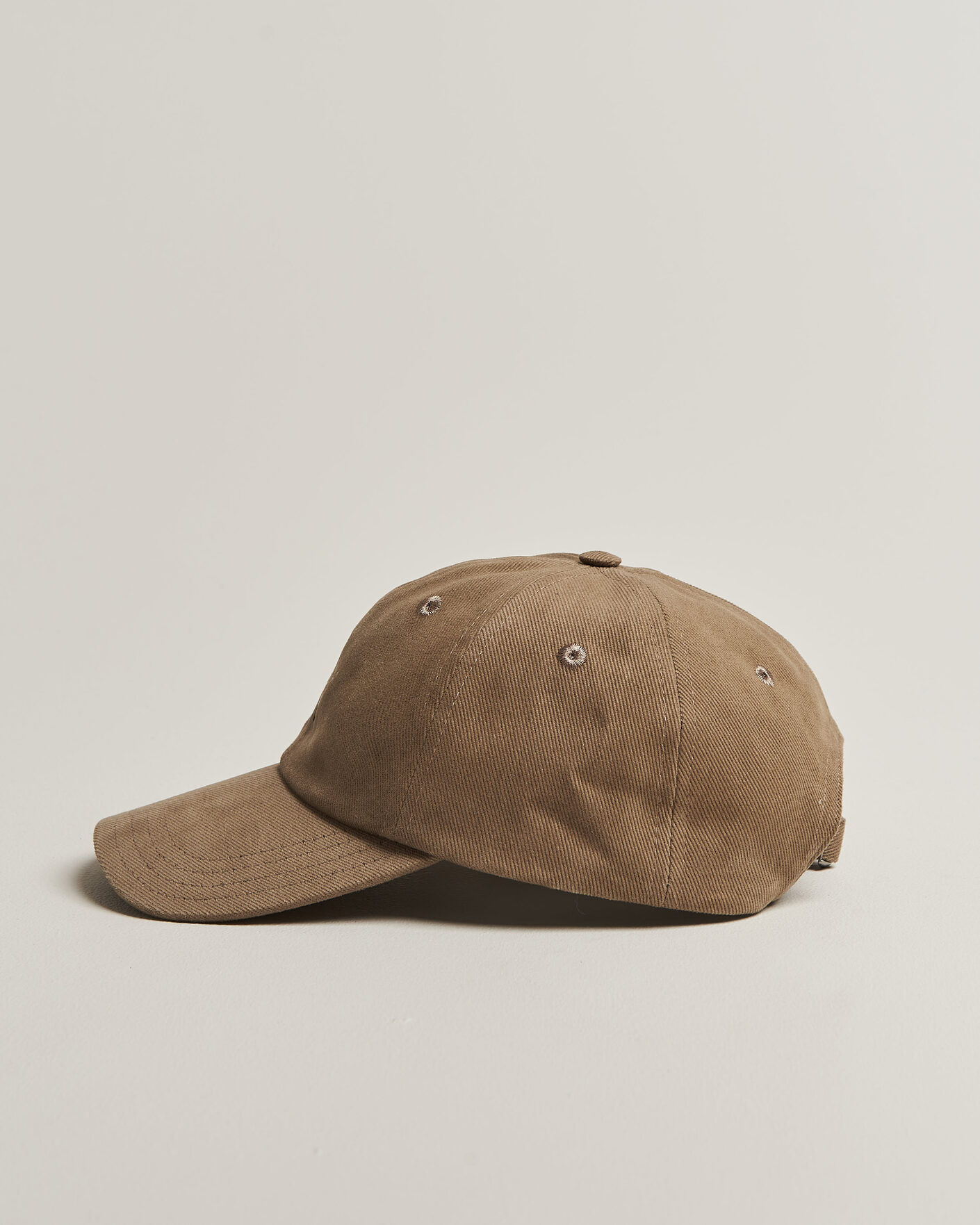 Herre | Hatte & kasketter | Drake's | Onion Seller Twill Baseball Cap Fawn Brown
