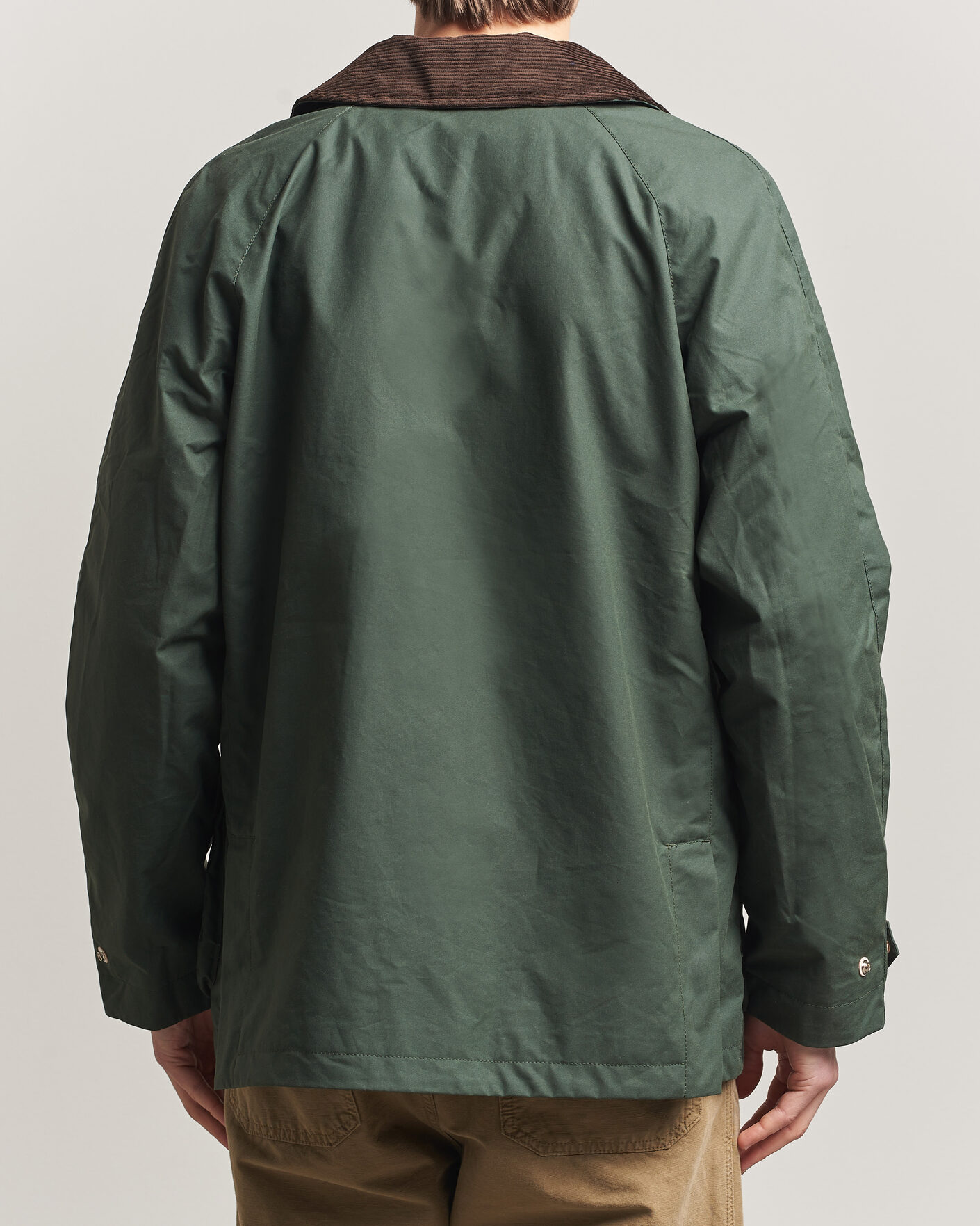 Herre | Jakker | Manifattura Ceccarelli | Dry Wax Rain Caban Dark Green
