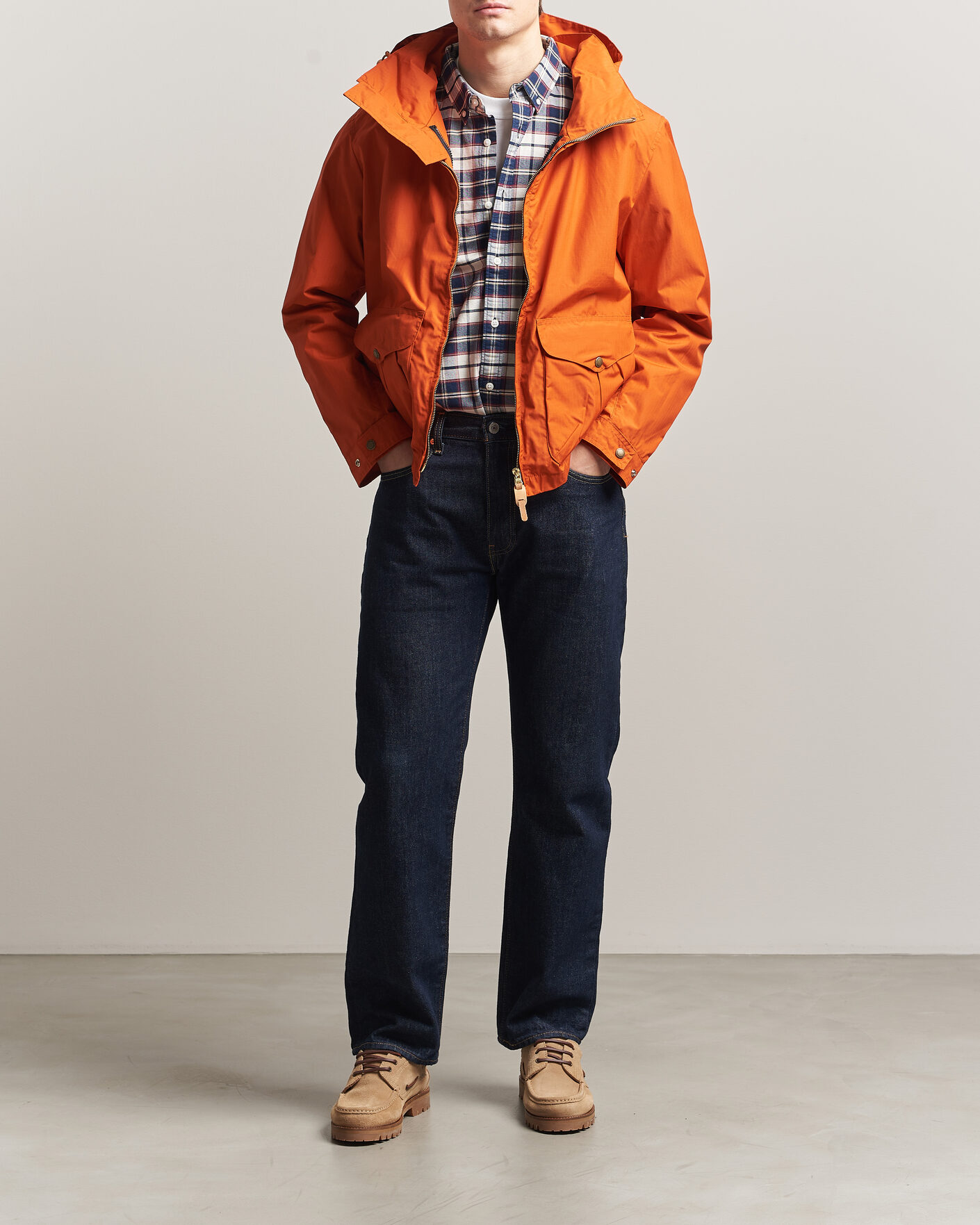 Herre | Jakker | Manifattura Ceccarelli | All Season Blazer Coat Orange