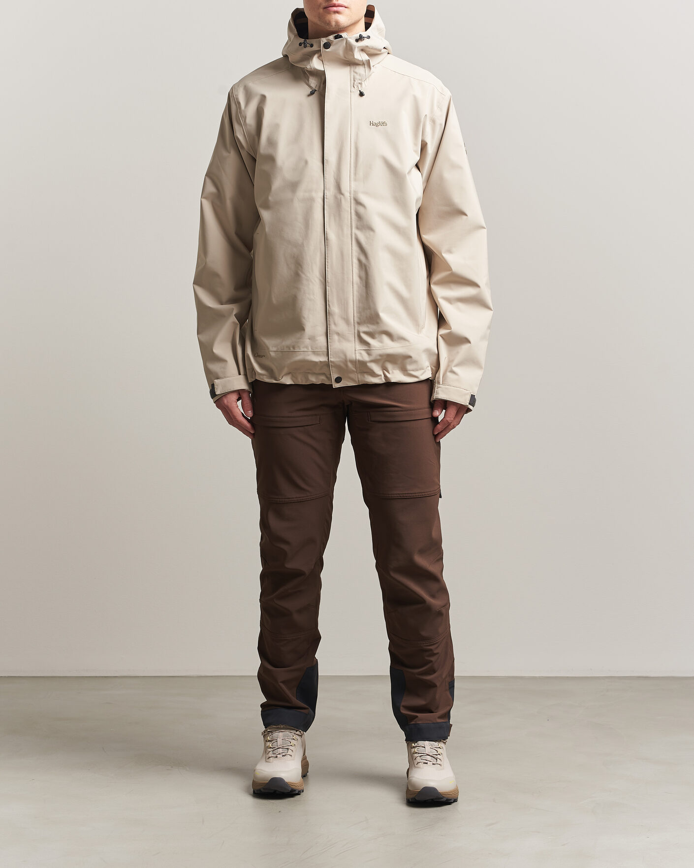 Herre | Jakker | Haglöfs | Breeze Proof Jacket Chalk Beige