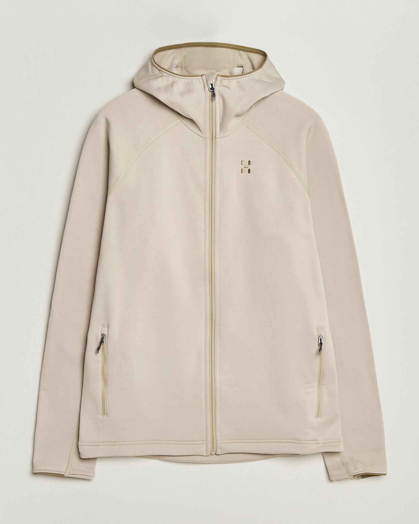 Herre | Trøjer | Haglöfs | Magma Mid Fleece Hood Chalk Beige