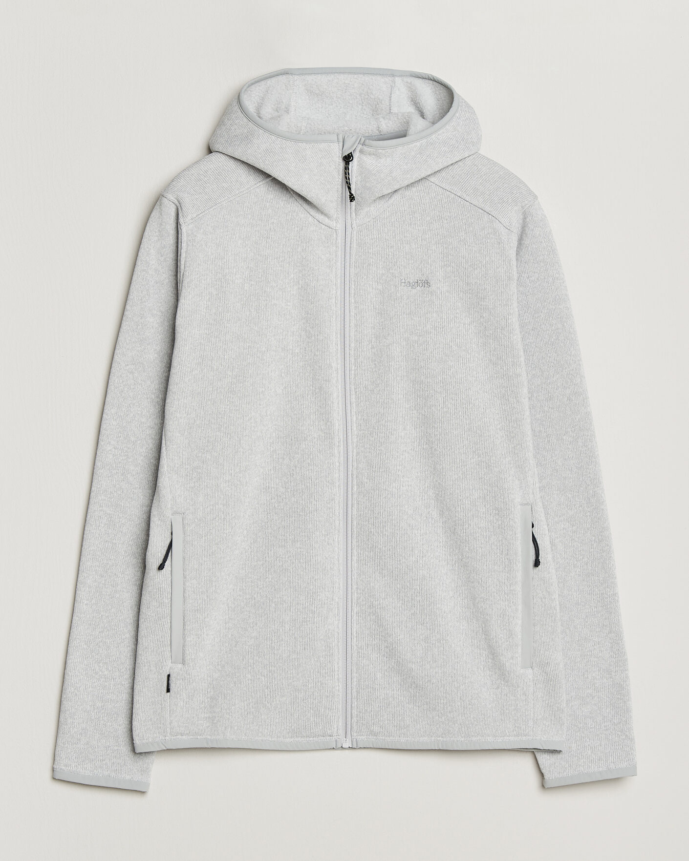 Herre | Trøjer | Haglöfs | Swook II Mid Hood Stone Grey