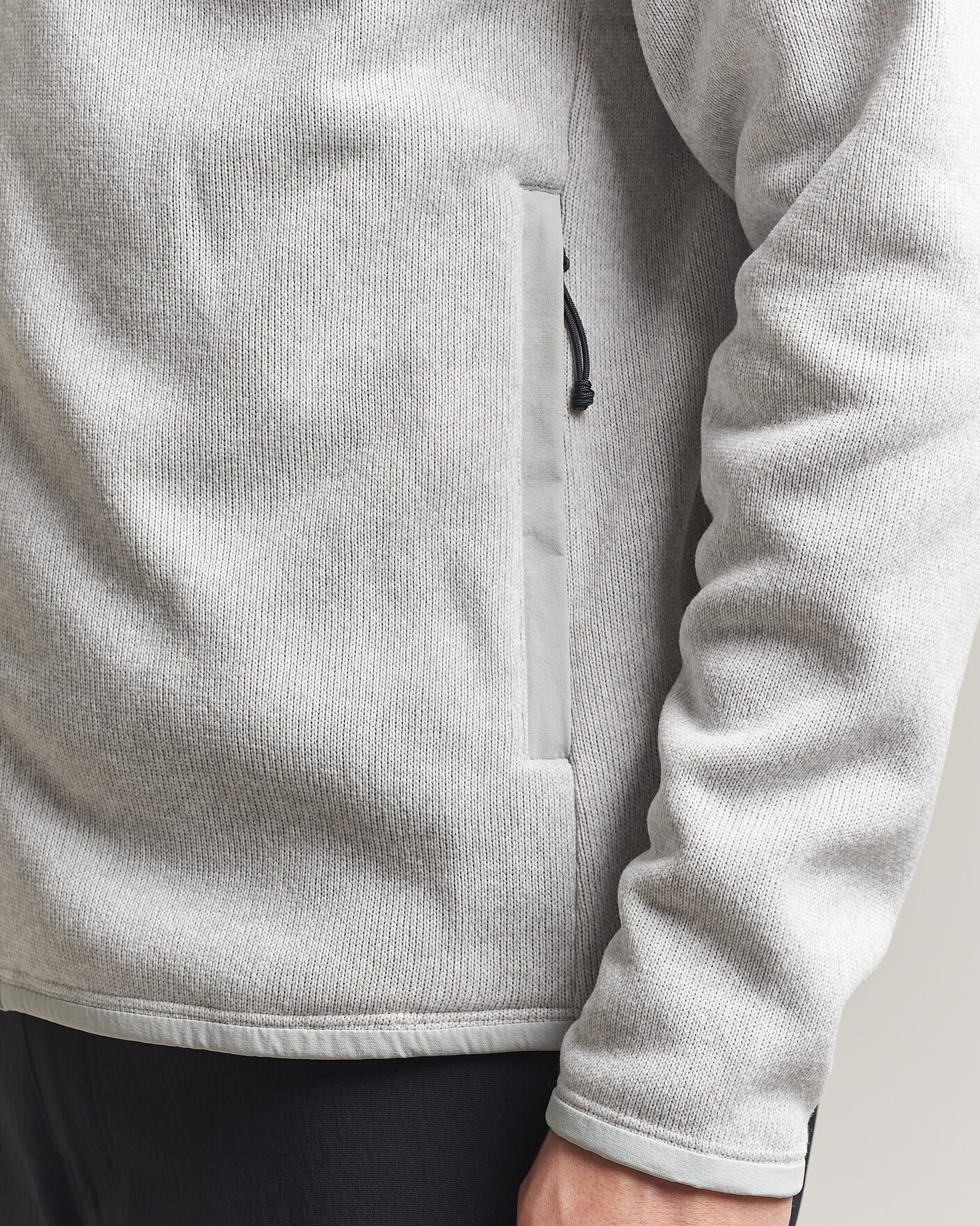 Herre | Trøjer | Haglöfs | Swook II Mid Hood Stone Grey