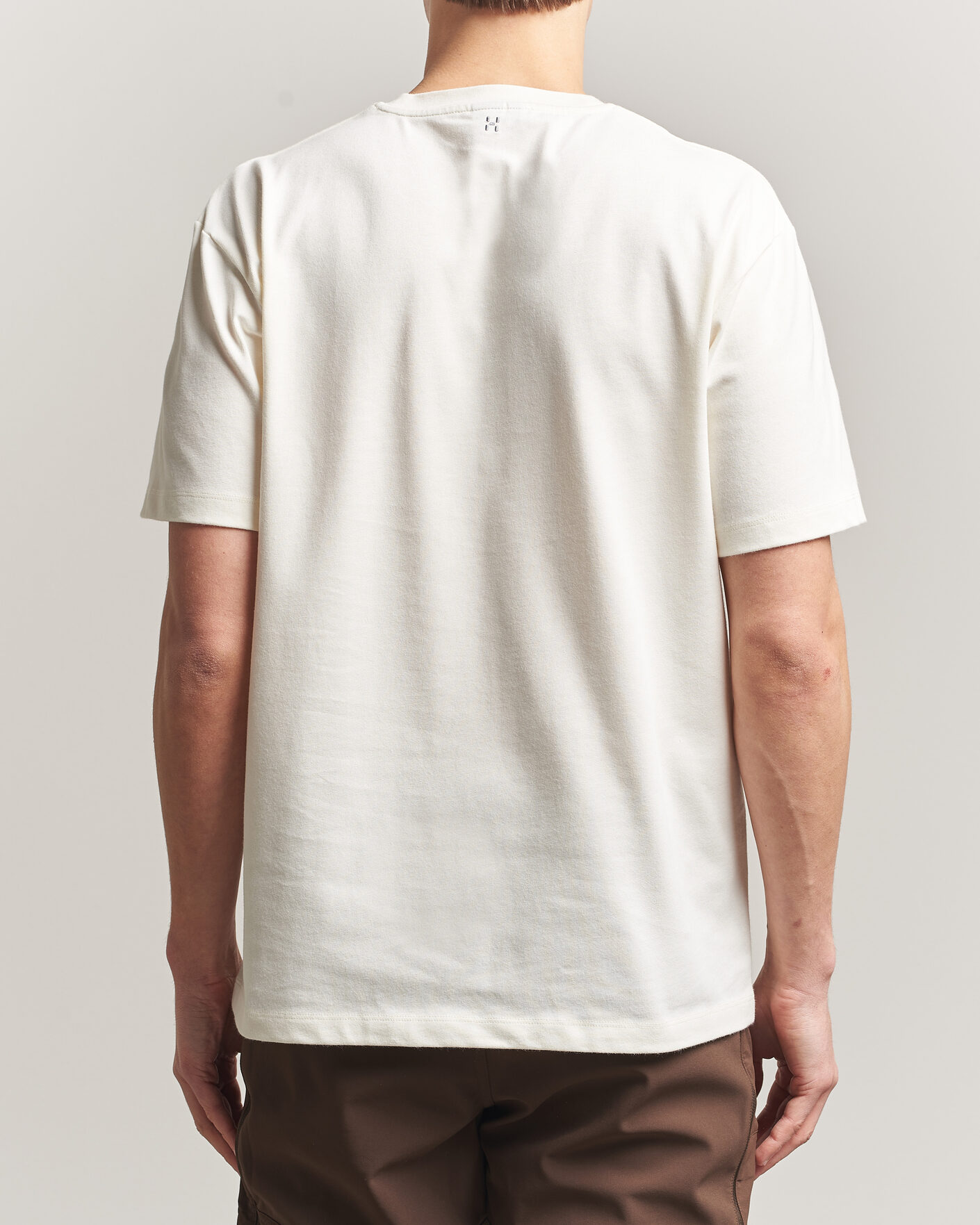 Herre | T-Shirts | Haglöfs | Organic Cotton T-Shirt Soft White