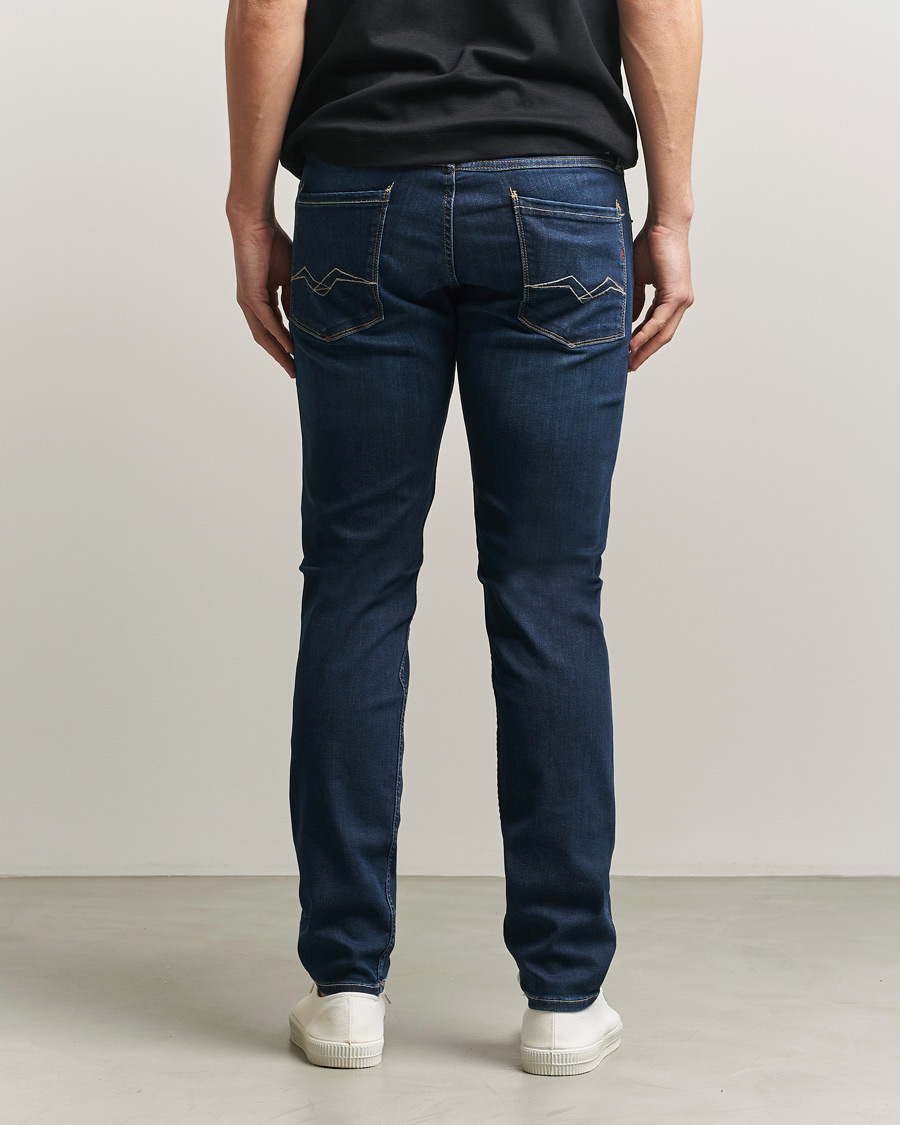 Herre | Jeans | Replay | Anbass Powerstretch Jeans Dark Blue