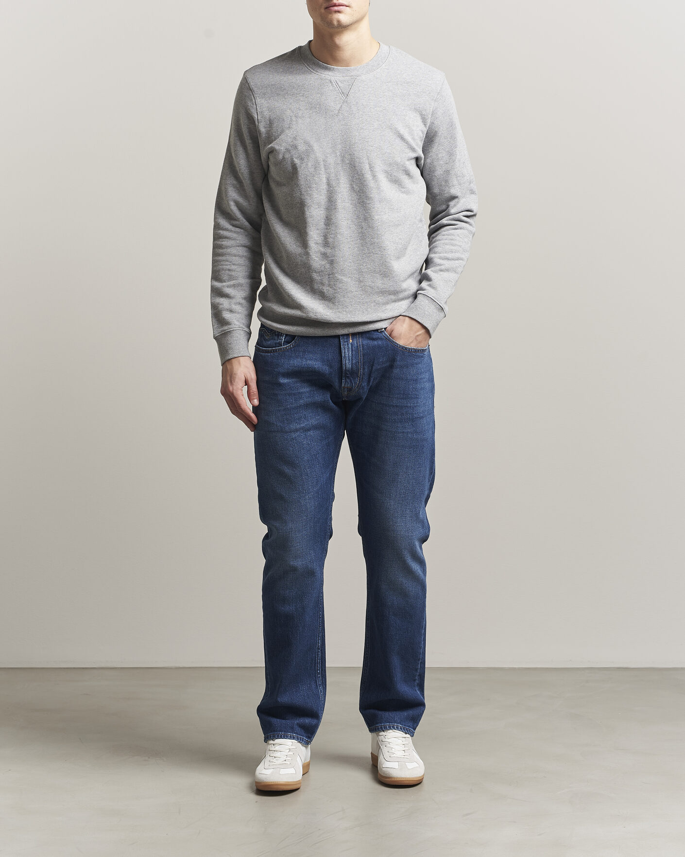 Herre | Jeans | Replay | Rocco Comfort Fit Original Jeans Dark Blue