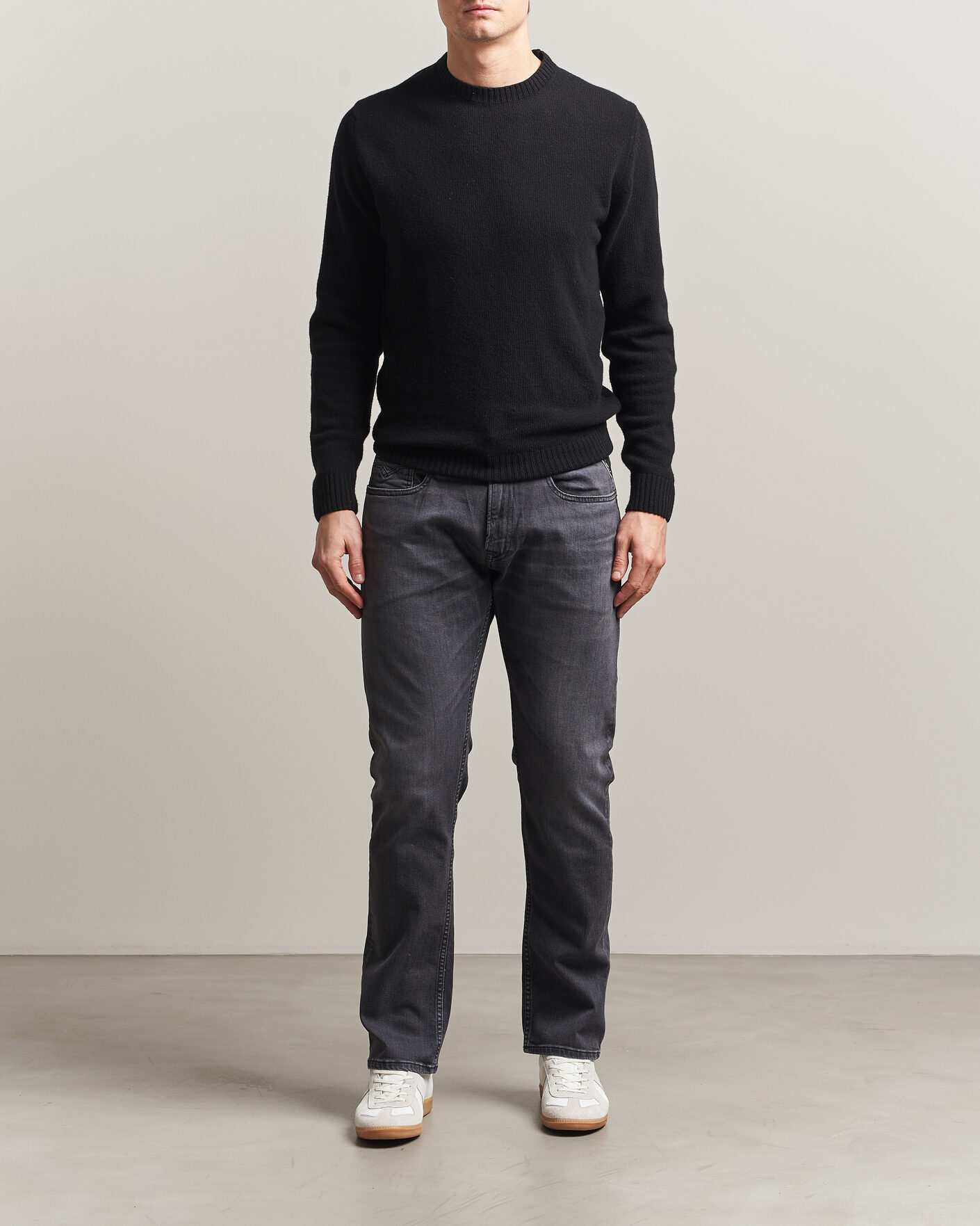 Herre | Bukser | Replay | Rocco Comfort Fit Powerstretch Jeans Black