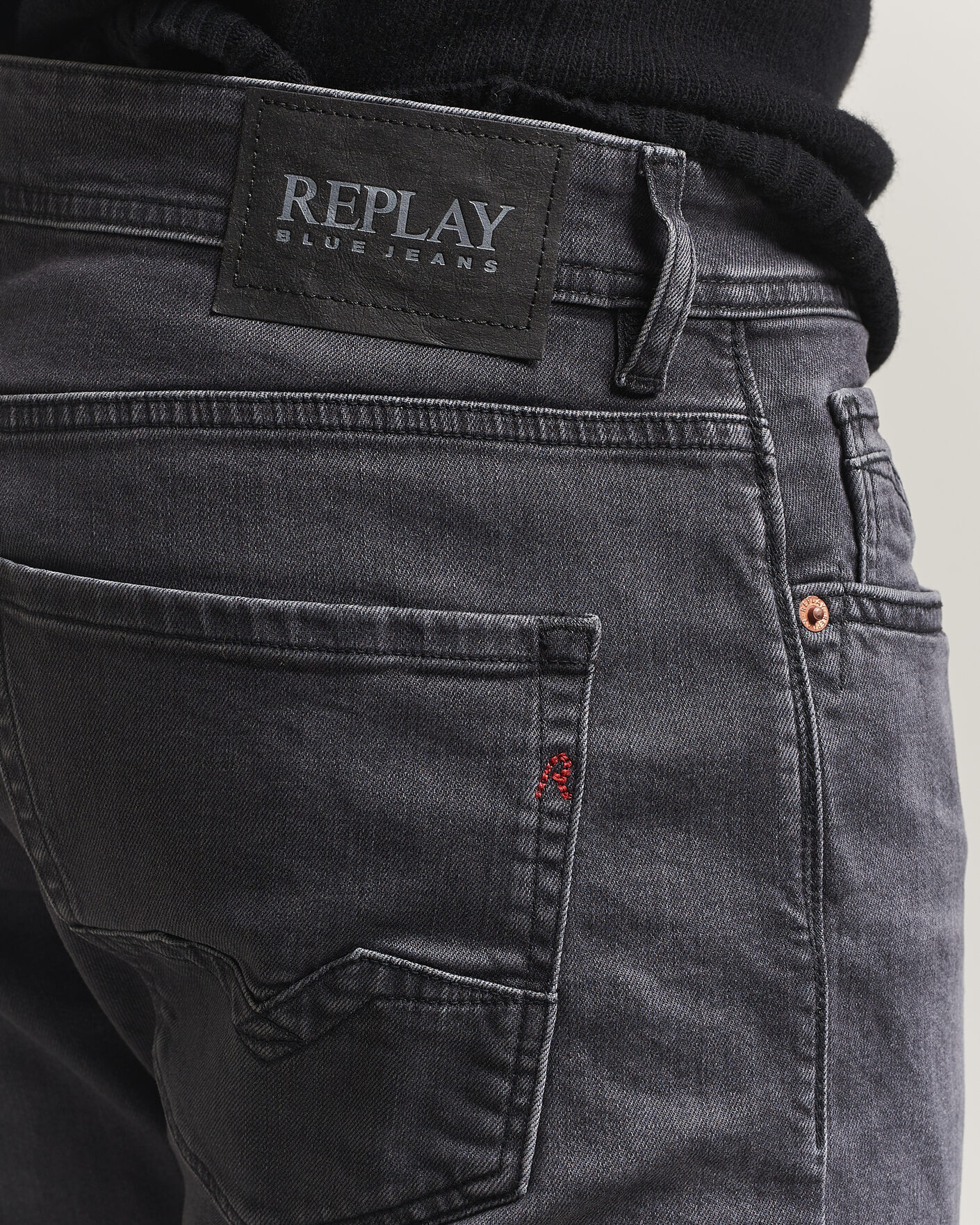 Herre | Jeans | Replay | Rocco Comfort Fit Powerstretch Jeans Black