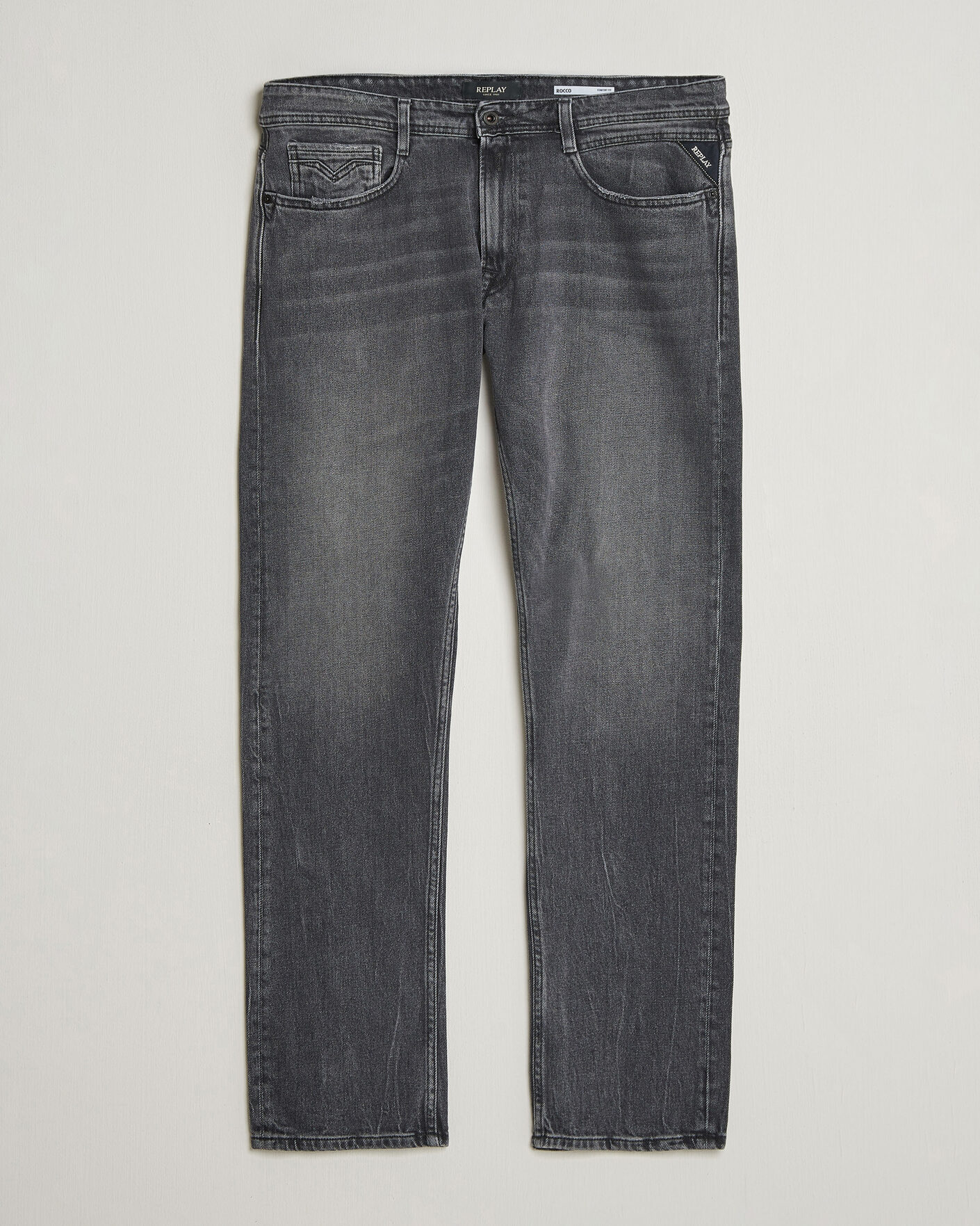 Herre | Bukser | Replay | Rocco Comfort Fit Original Jeans Washed Black