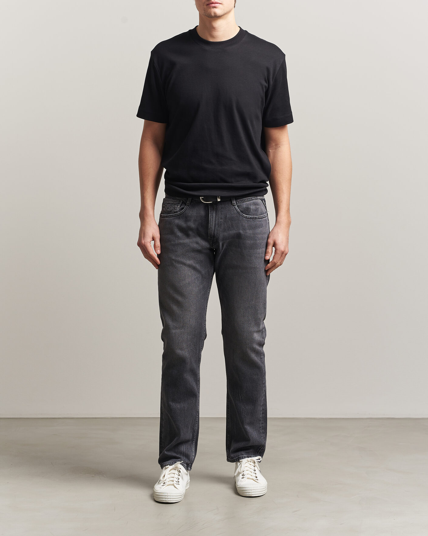Herre | Bukser | Replay | Rocco Comfort Fit Original Jeans Washed Black