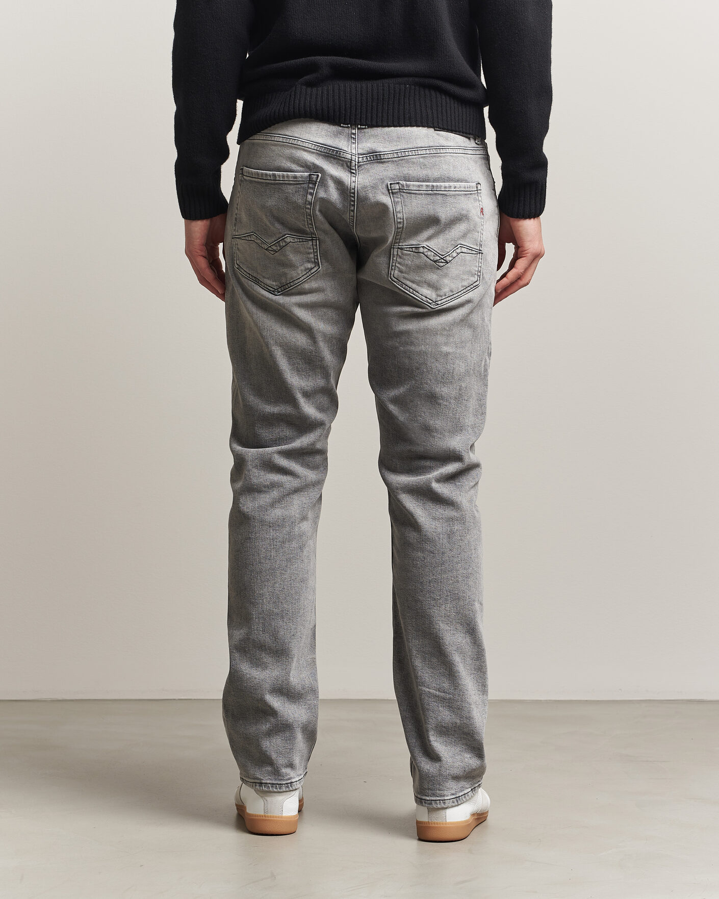 Herre | Bukser | Replay | Rocco Comfort Fit Stretch Eco Plus Jeans Washed Grey