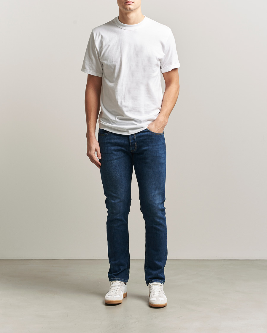 Herre | Jeans | Replay | Grover Straight Fit Powerstretch Jeans Medium Blue