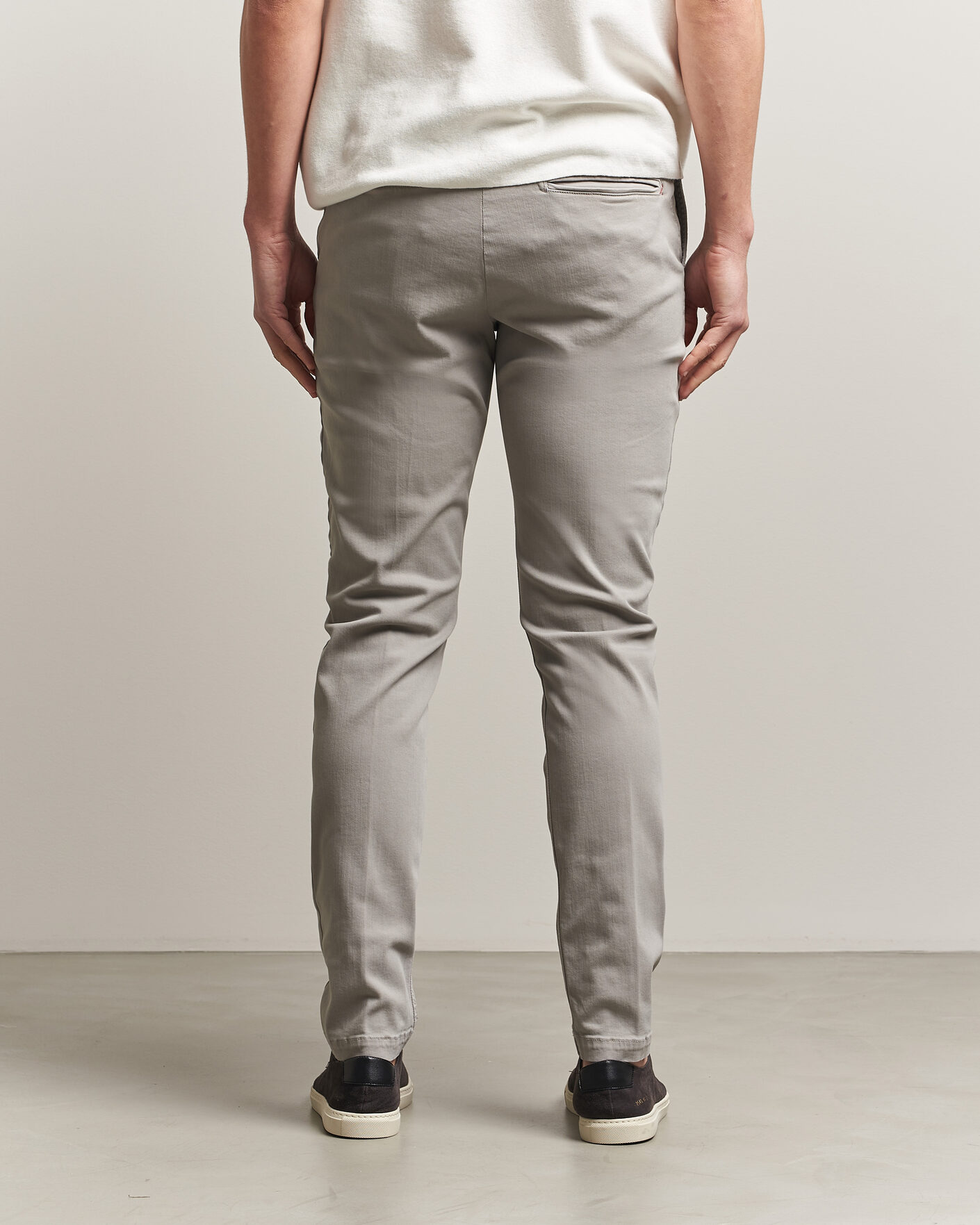 Herre | Bukser | Replay | Benni Hyperflex X-Lite Chinos Light Grey